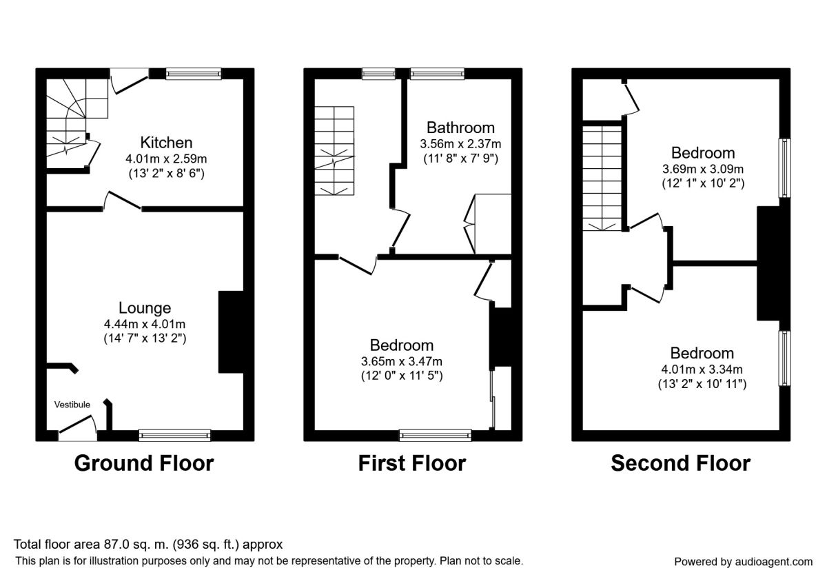 3 Bedrooms Terraced house to rent in Dampier Street, Todmorden OL14