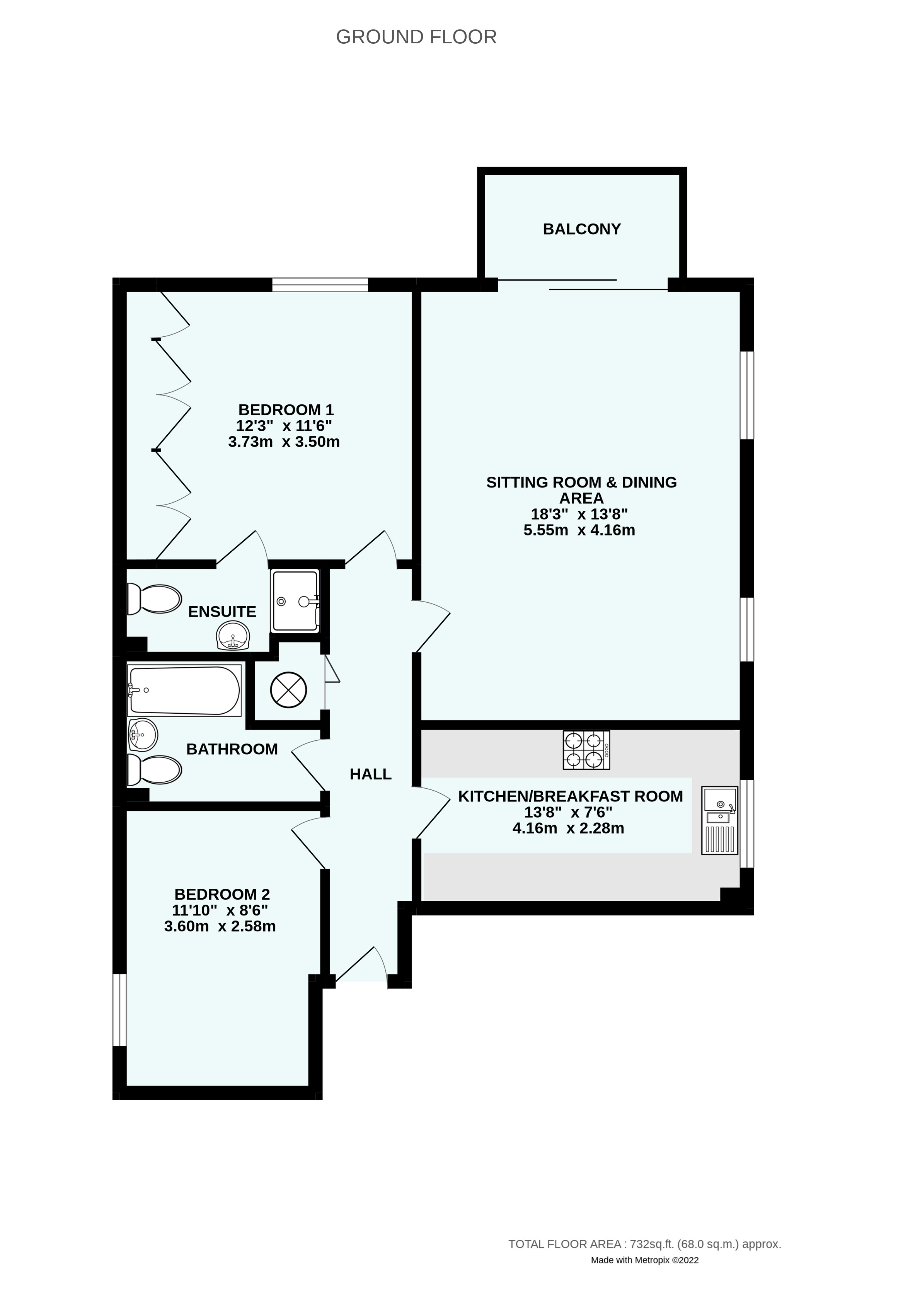 19, The Laurels, Devon floorplan