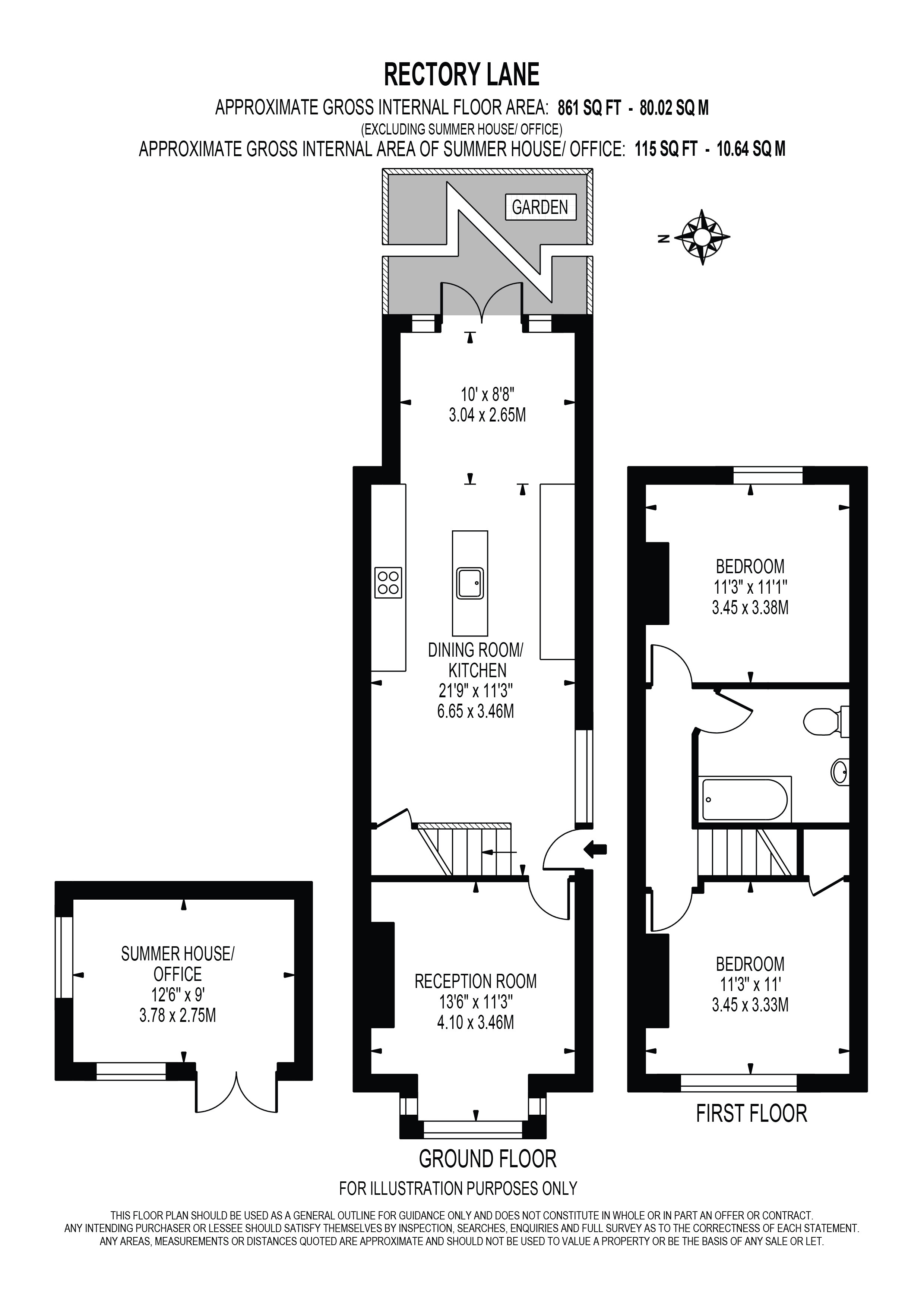 Rectory Lane, Long Ditton, Surbiton KT6, 2 bedroom semidetached house