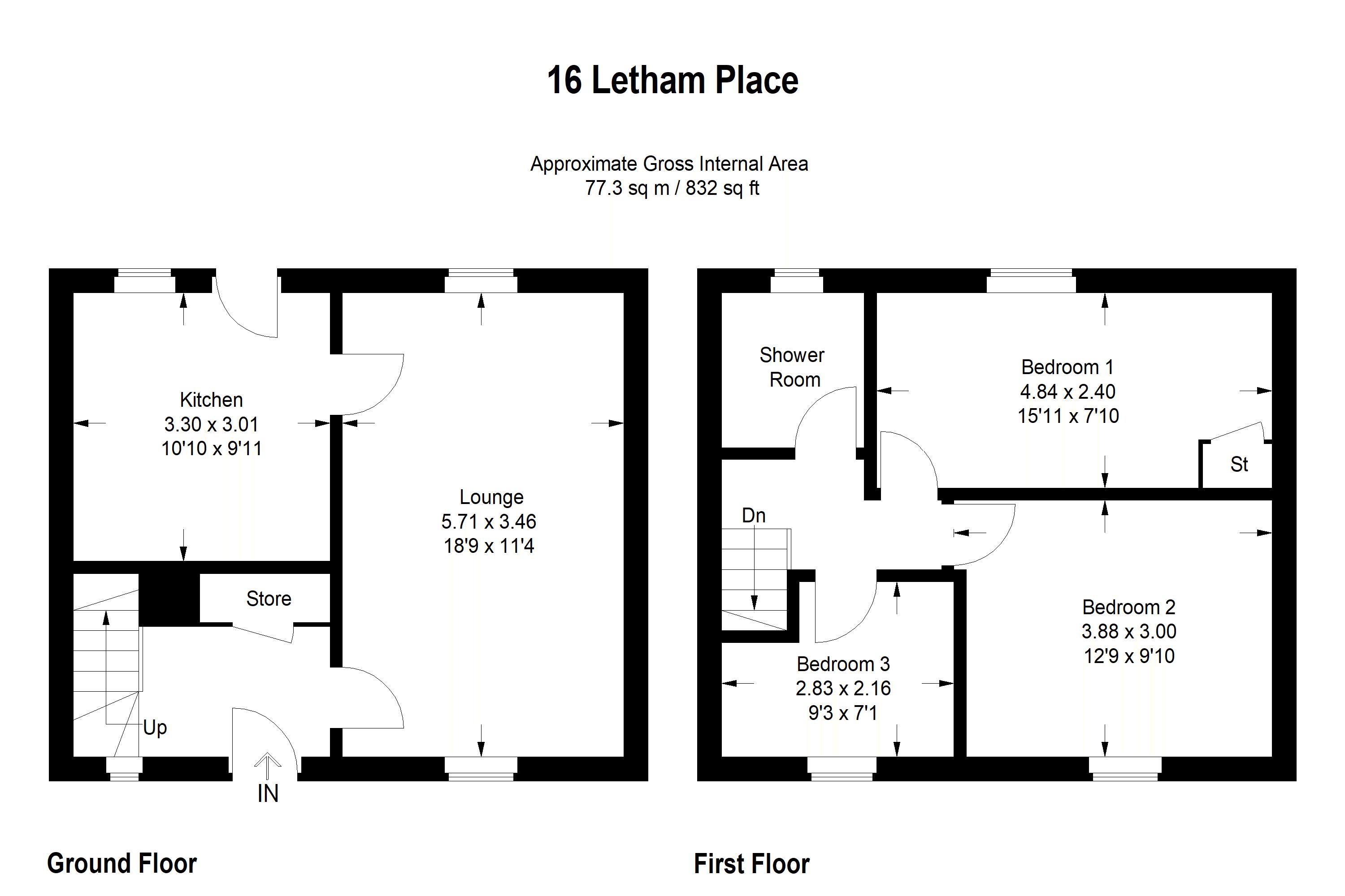 Letham Place, Pumpherston, Livingston EH53, 3 bedroom terraced house