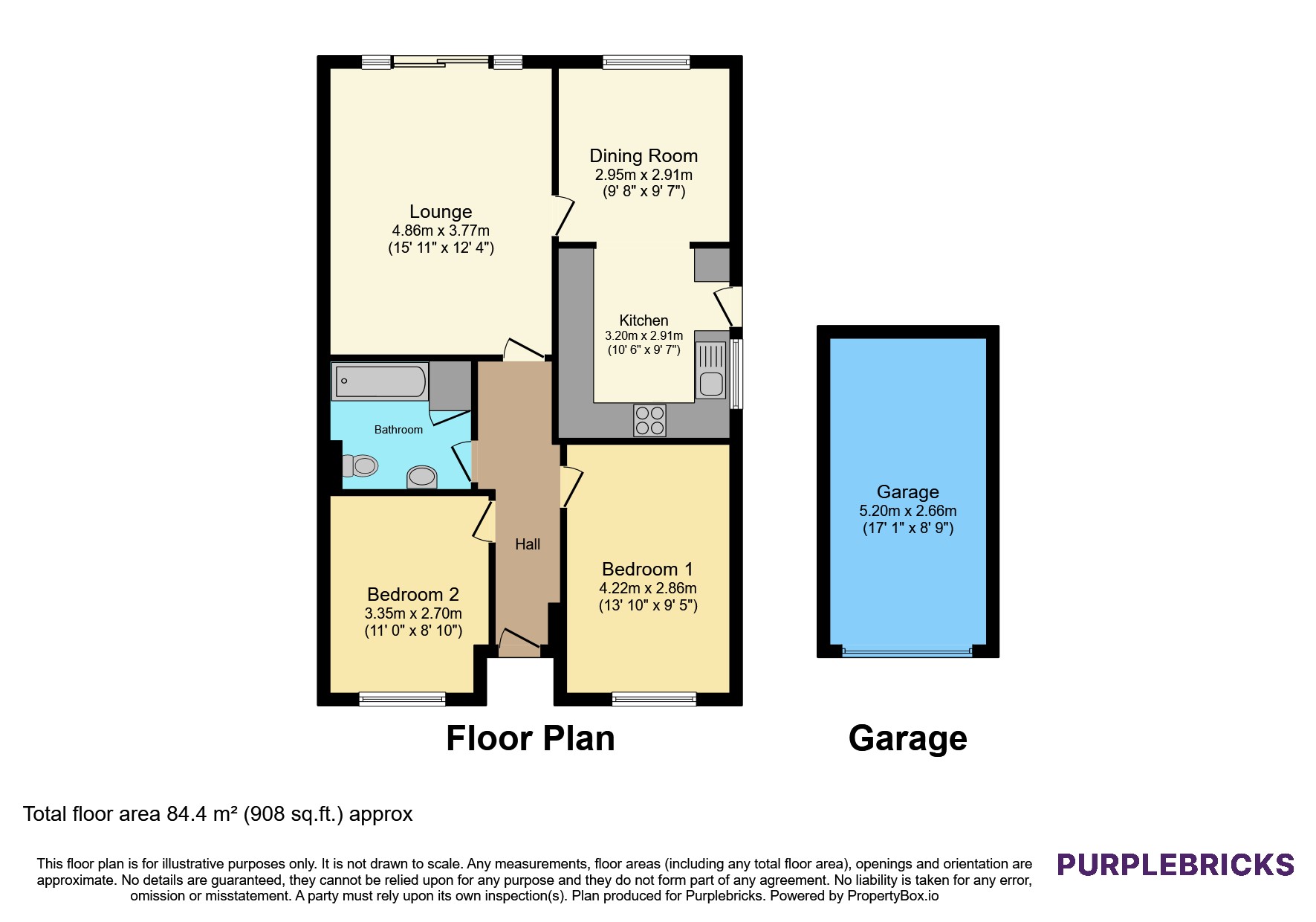 26, Beckington Crescent, Chard floorplan