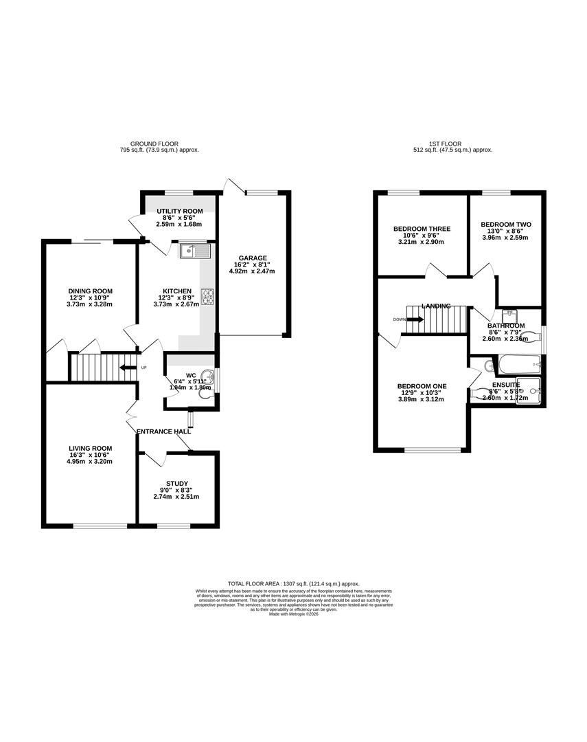 14, Carlton Road, Reading floorplan