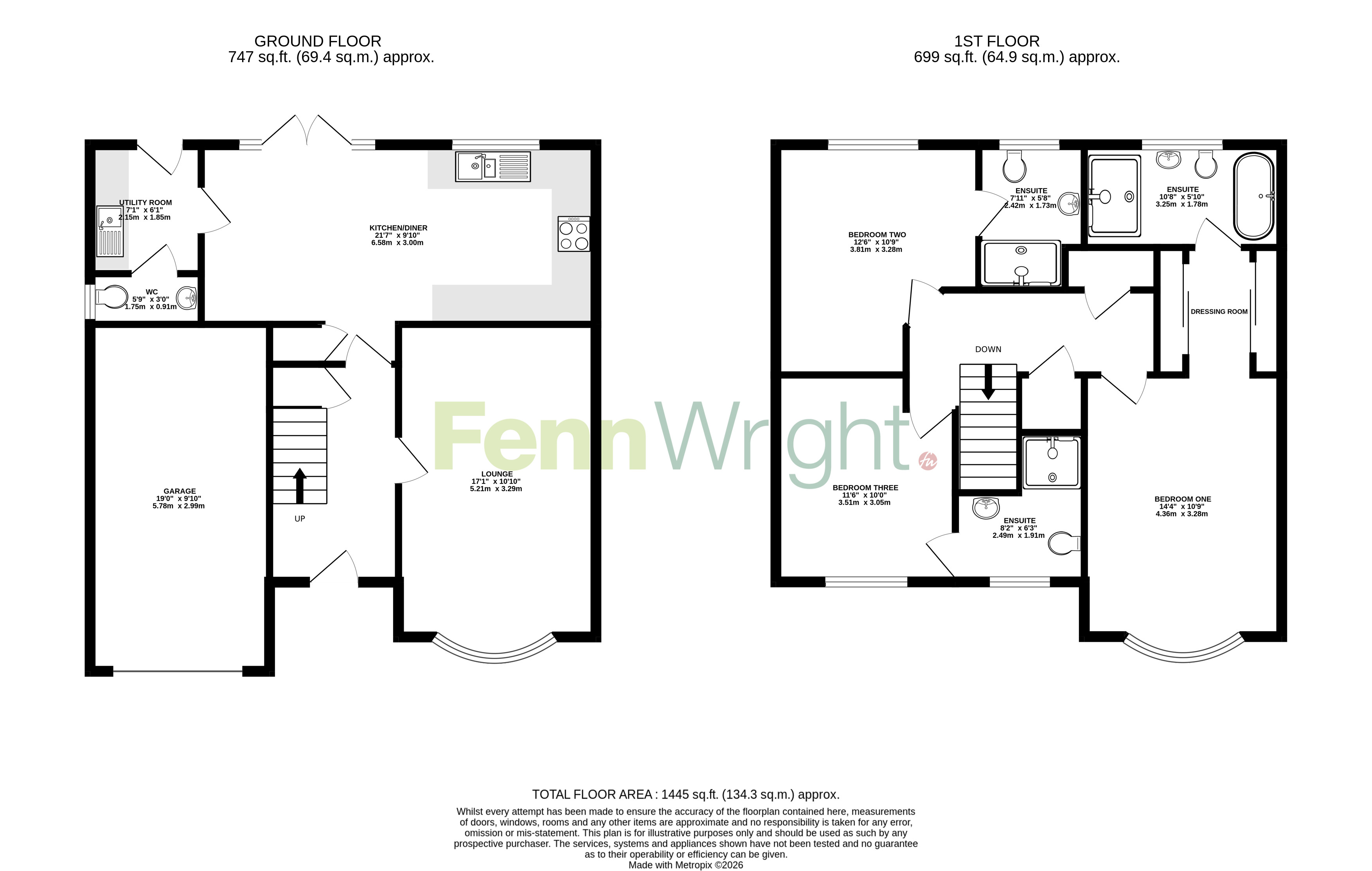 4, Tabner Crescent, Witham floorplan