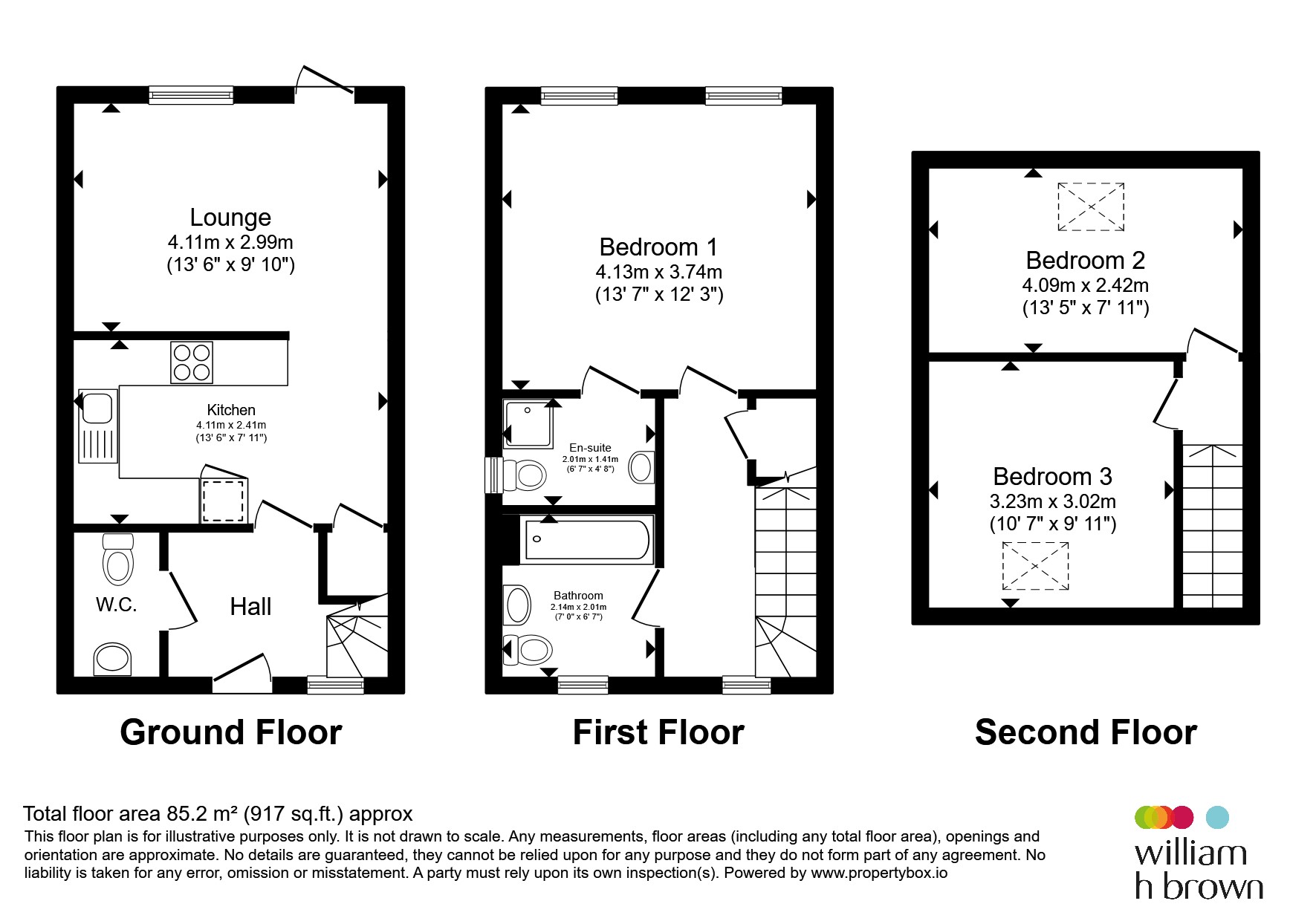 34, Weavers Place, PUDSEY floorplan