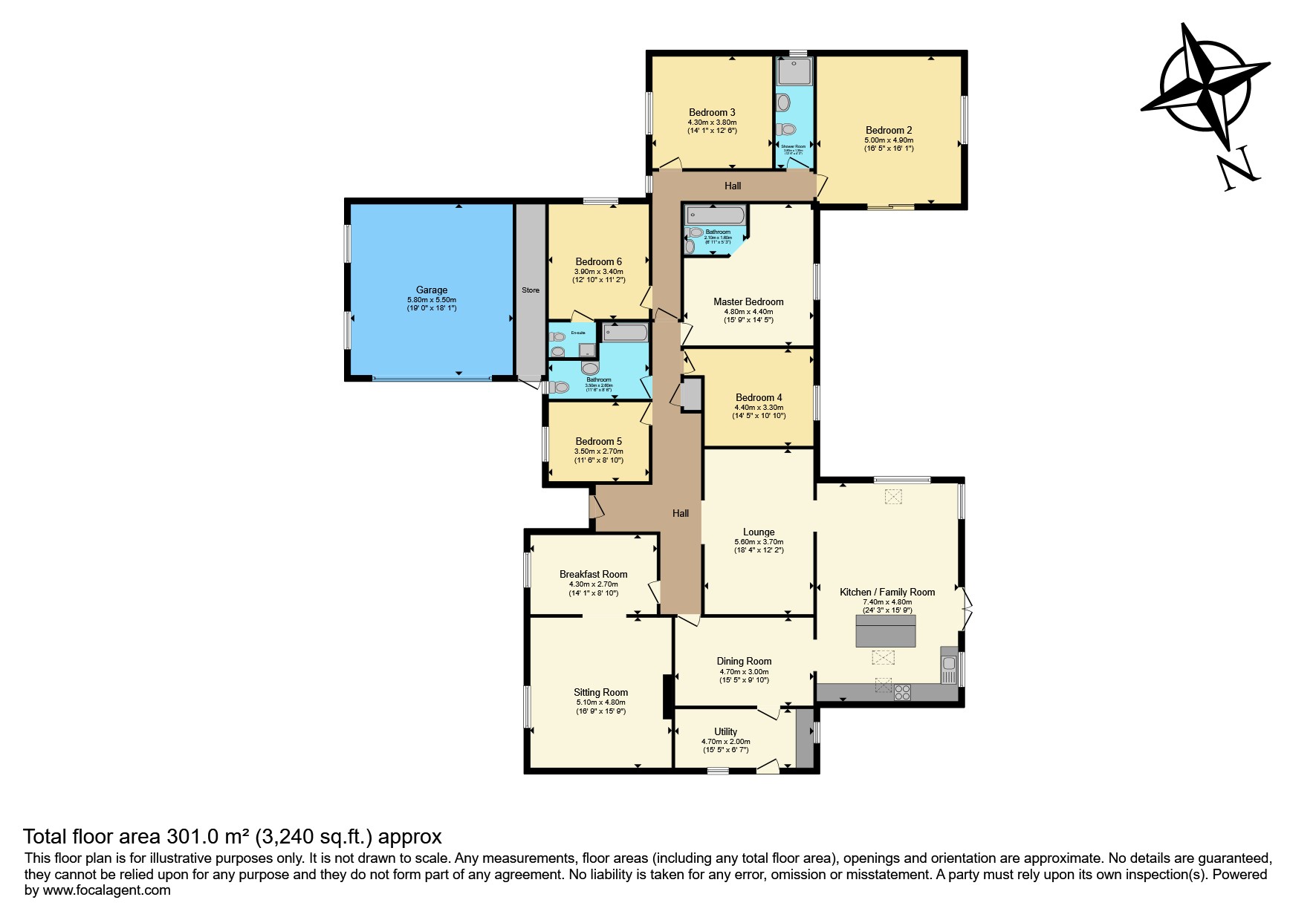 9, Bellister Park, Peterlee floorplan