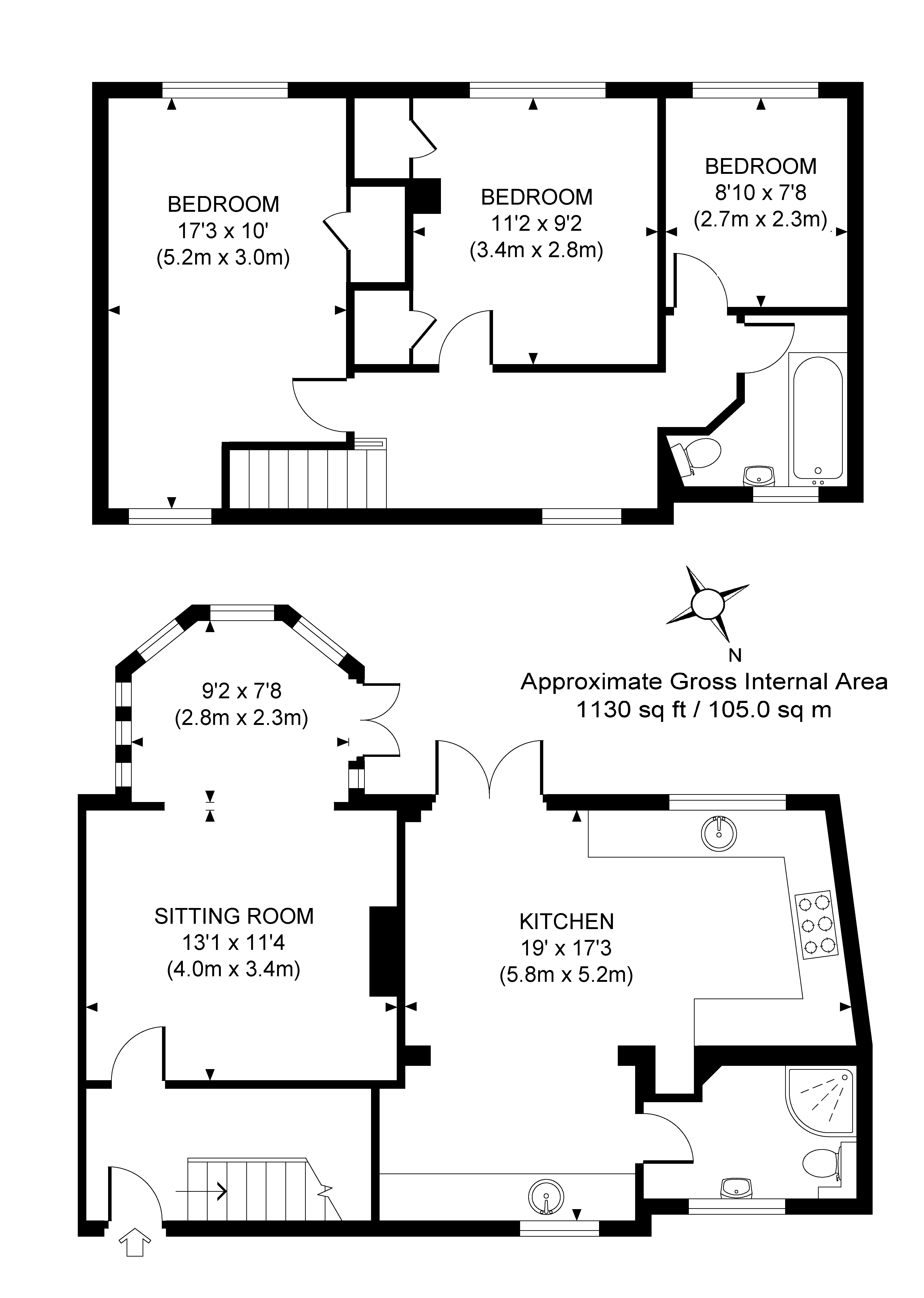 3 Bedrooms Semi-detached house for sale in Horsell, Woking, Surrey GU21