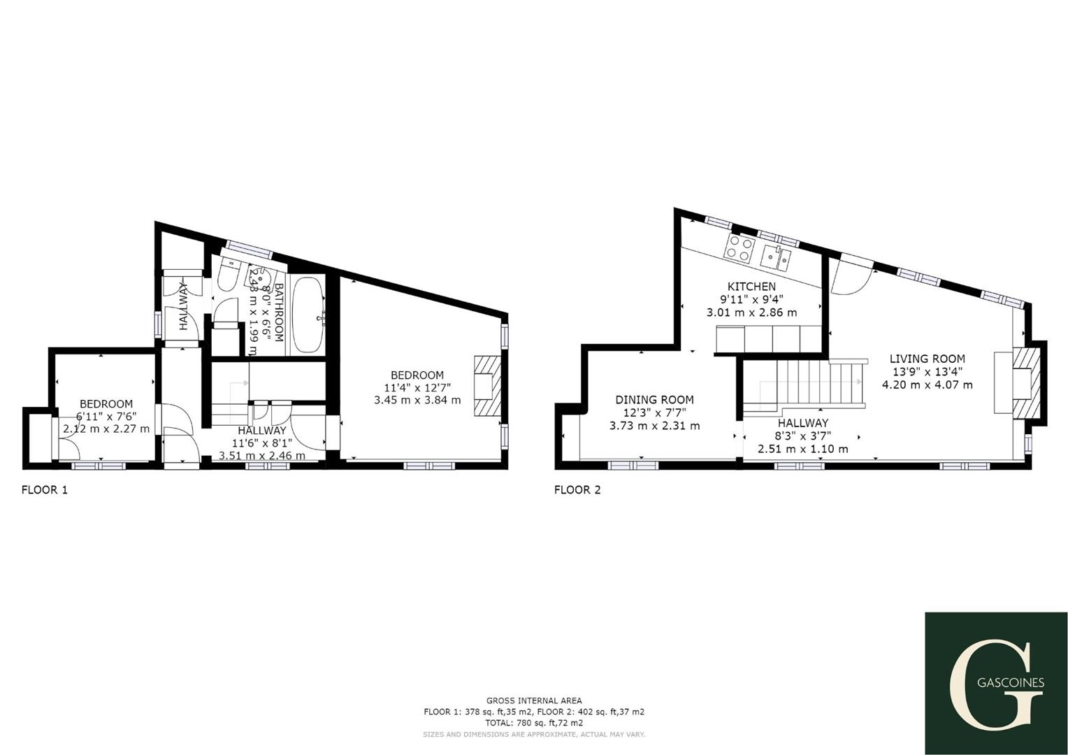 Greet Lily Mill, Station Road, Southwell NG25, 2 bedroom cottage for