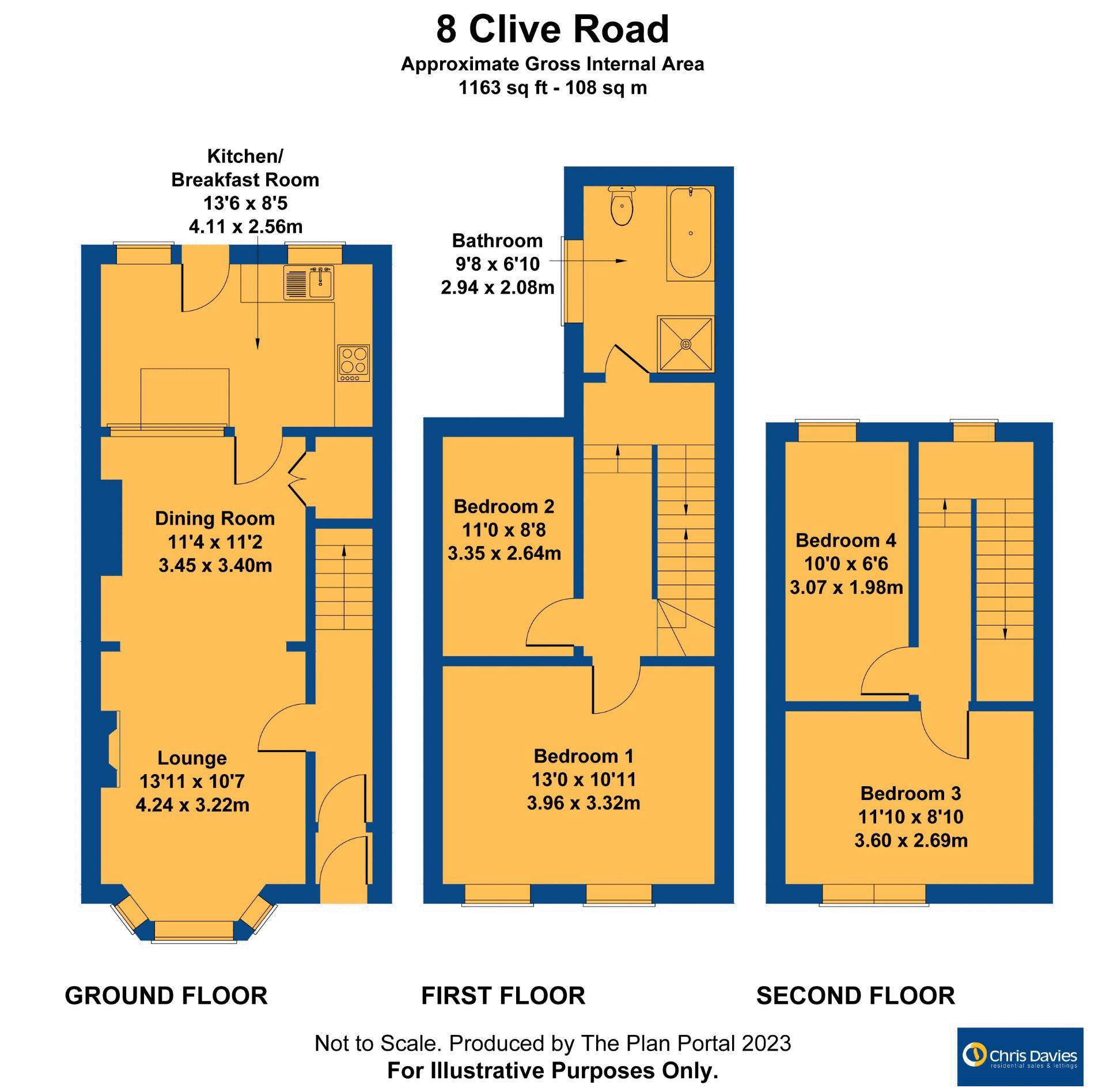 Clive Road, Barry CF62, 4 bedroom terraced house for sale 64927597 PrimeLocation