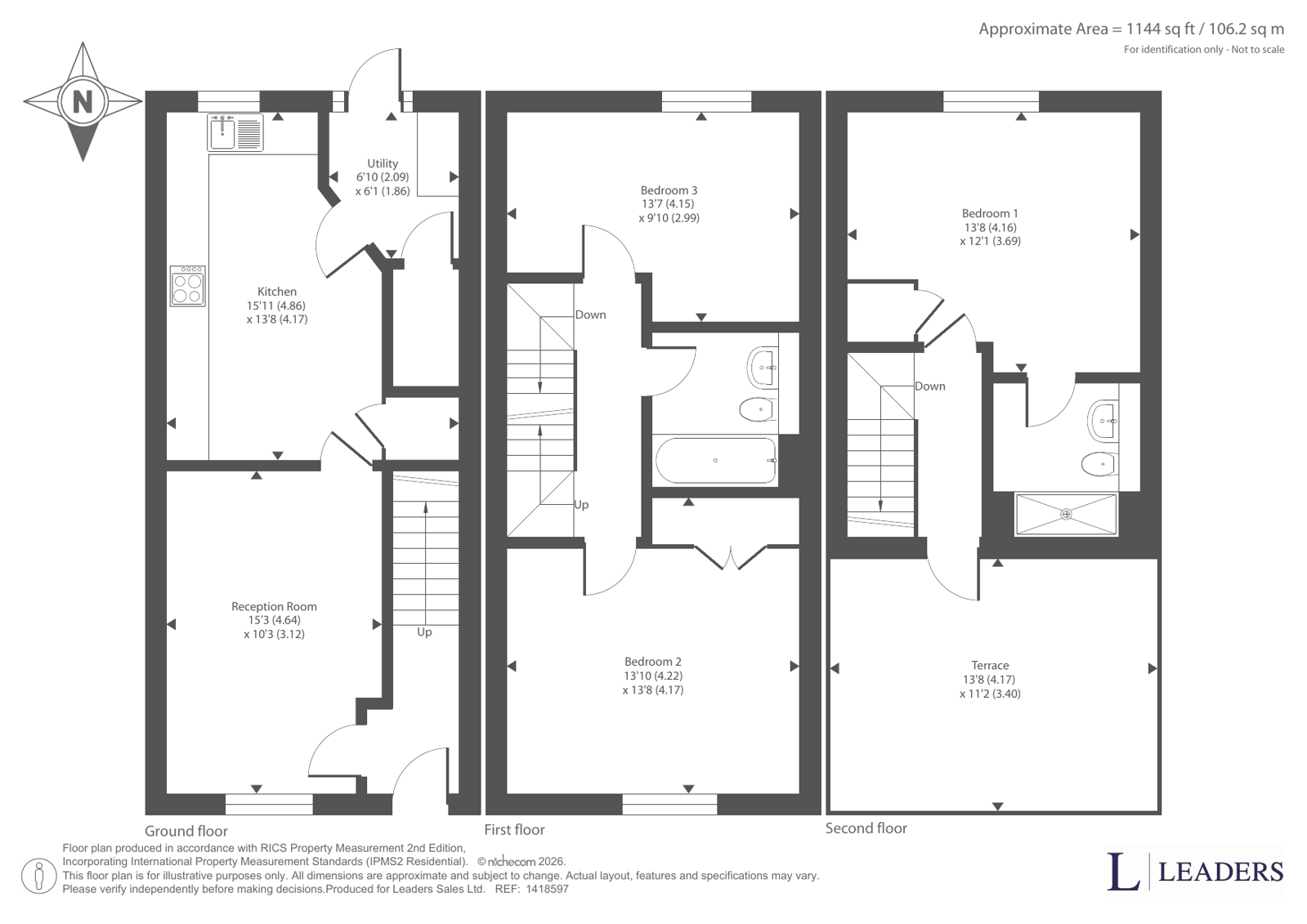 242, Oldham Road, Greater Manchester floorplan