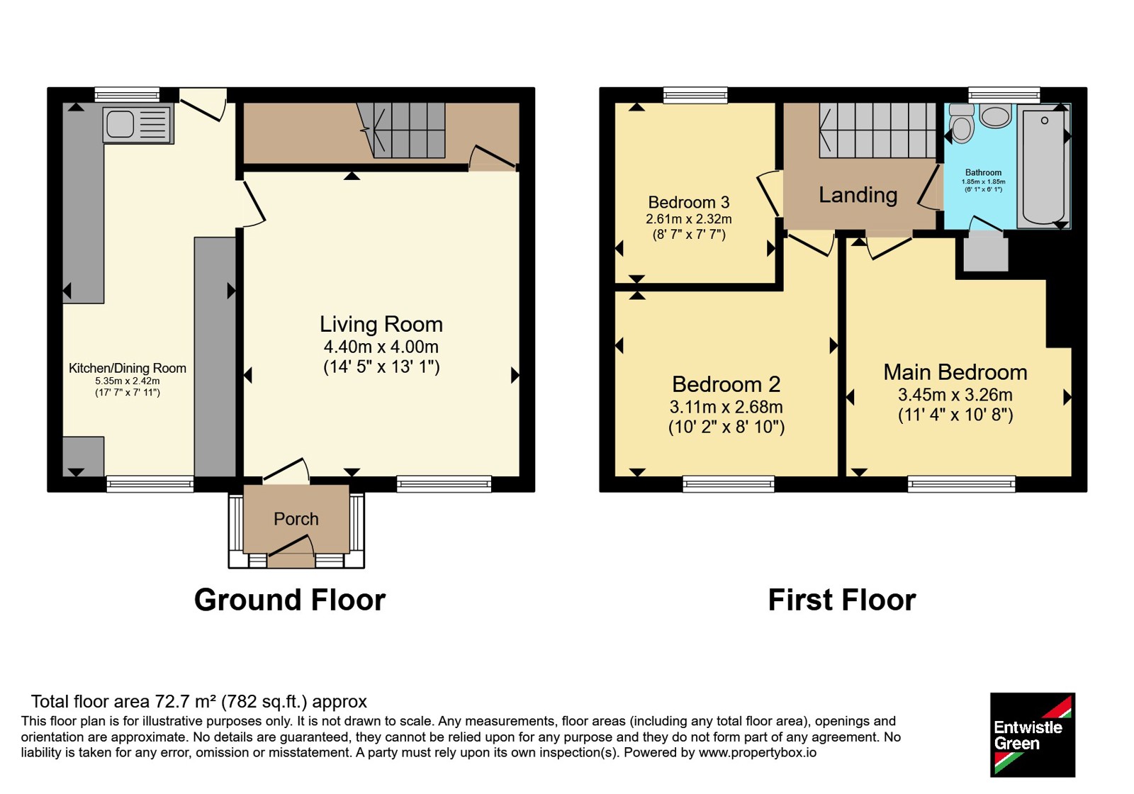 107, North Street, Lancashire floorplan