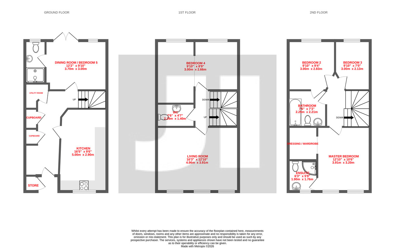 17, Paslew Court, Keighley floorplan