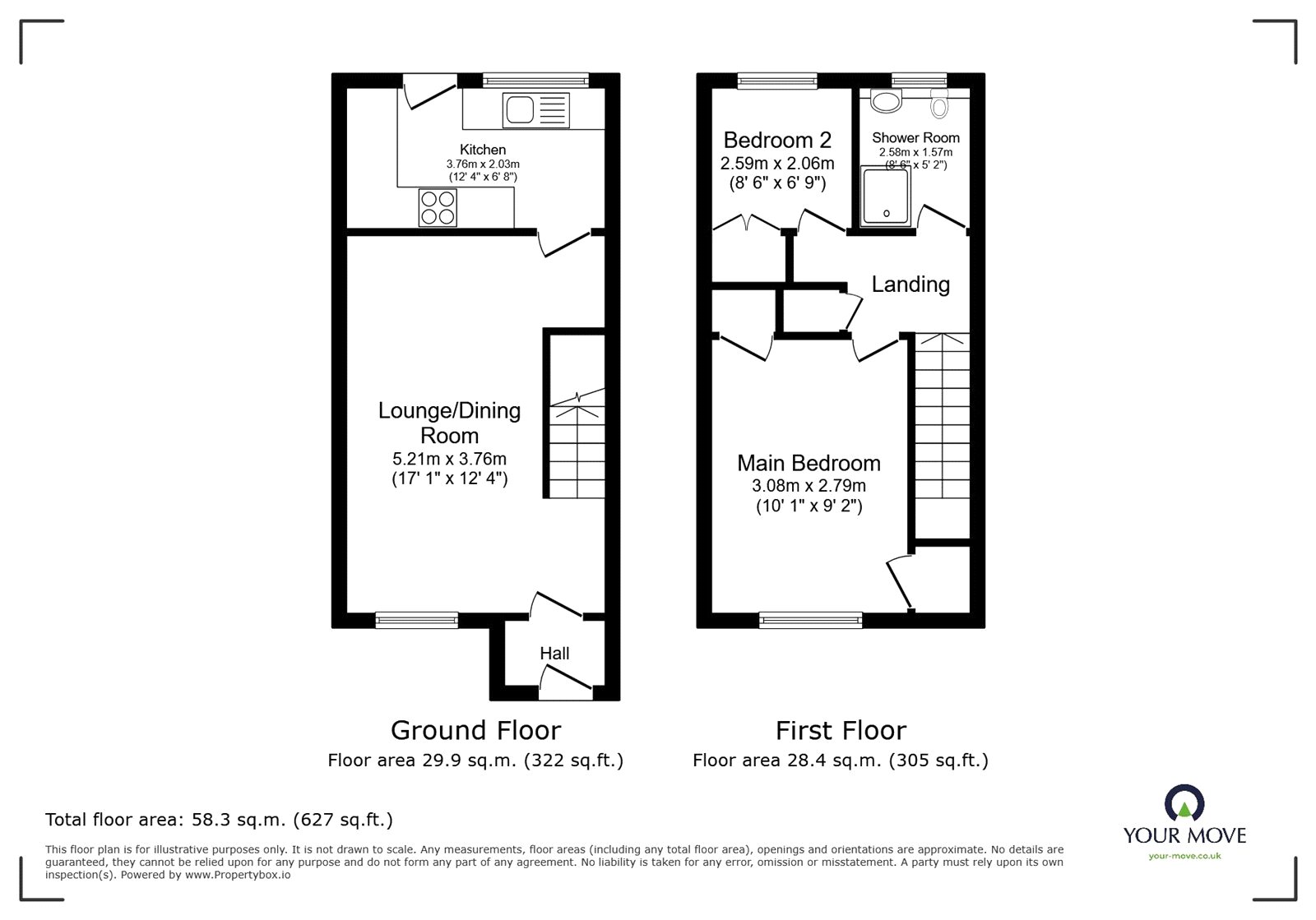 46, Fetlock Close, Bedford floorplan