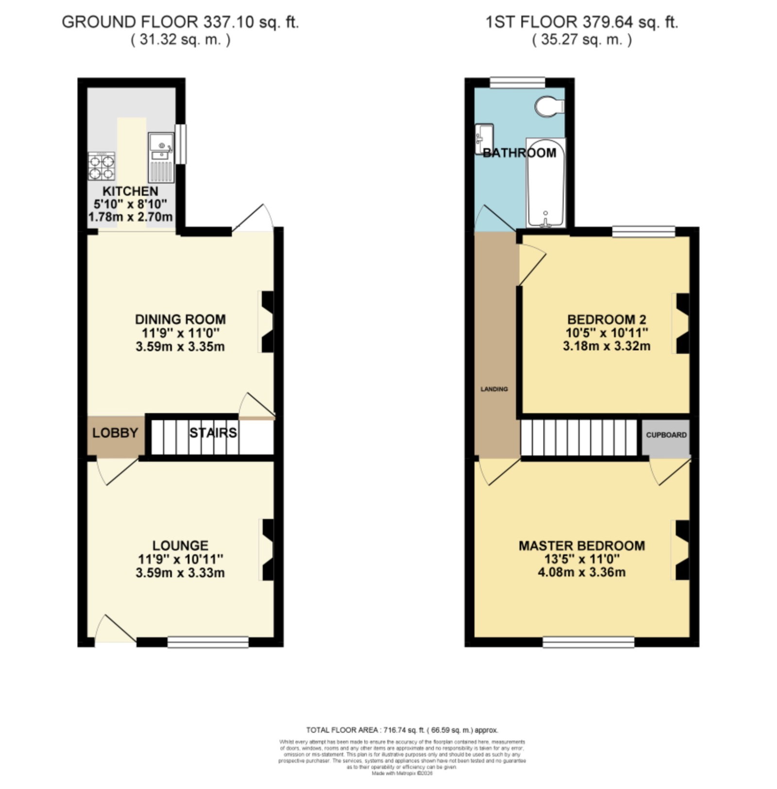 Bushloe End, Wigston floorplan
