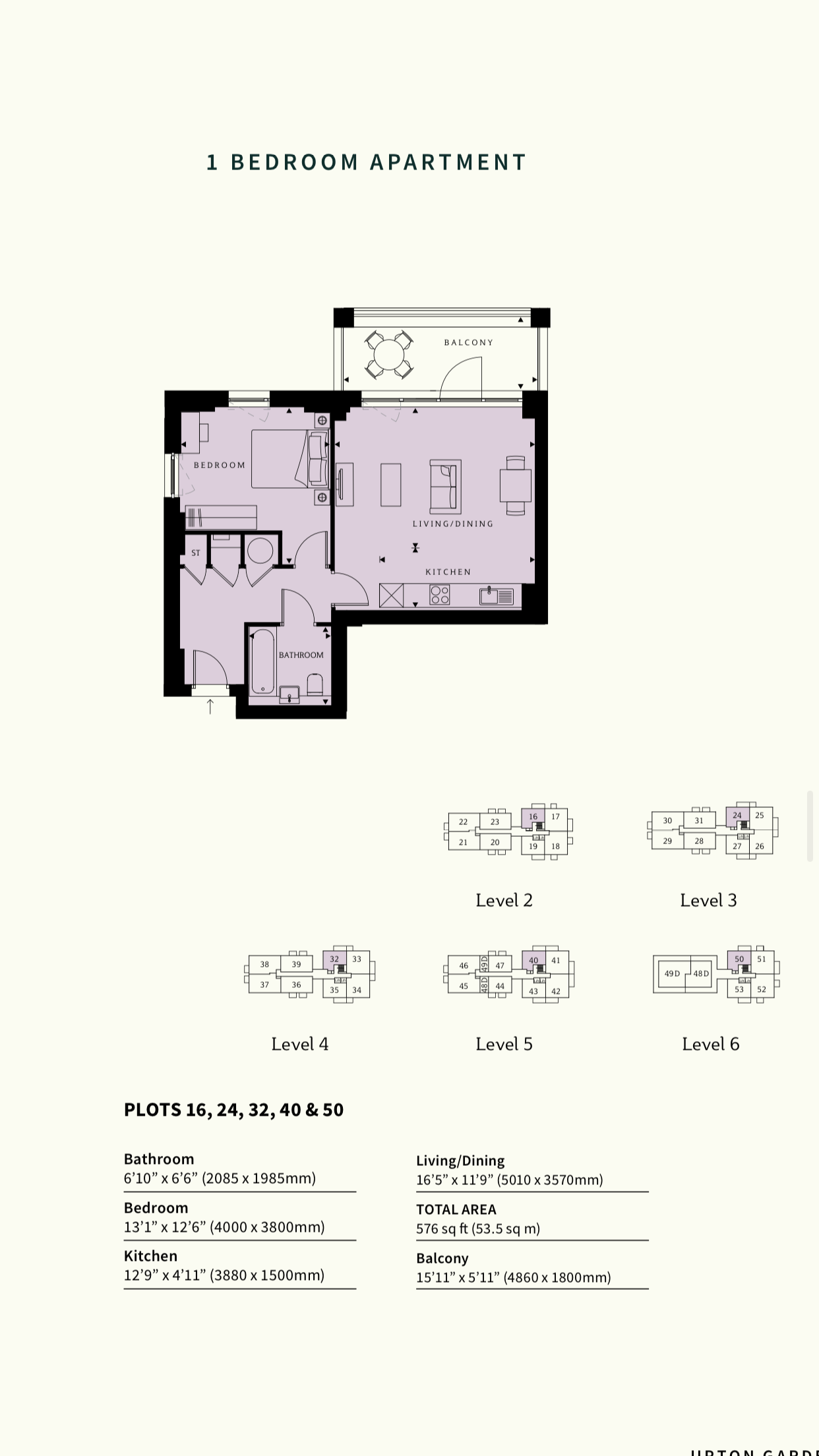 Flat 16, Sealey Tower, London floorplan