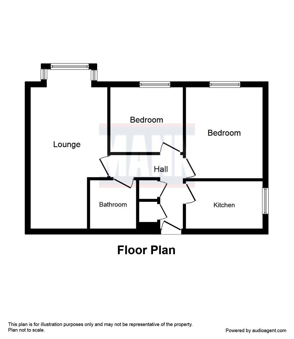 2 Bedrooms Flat to rent in Keswick Court, London SE13