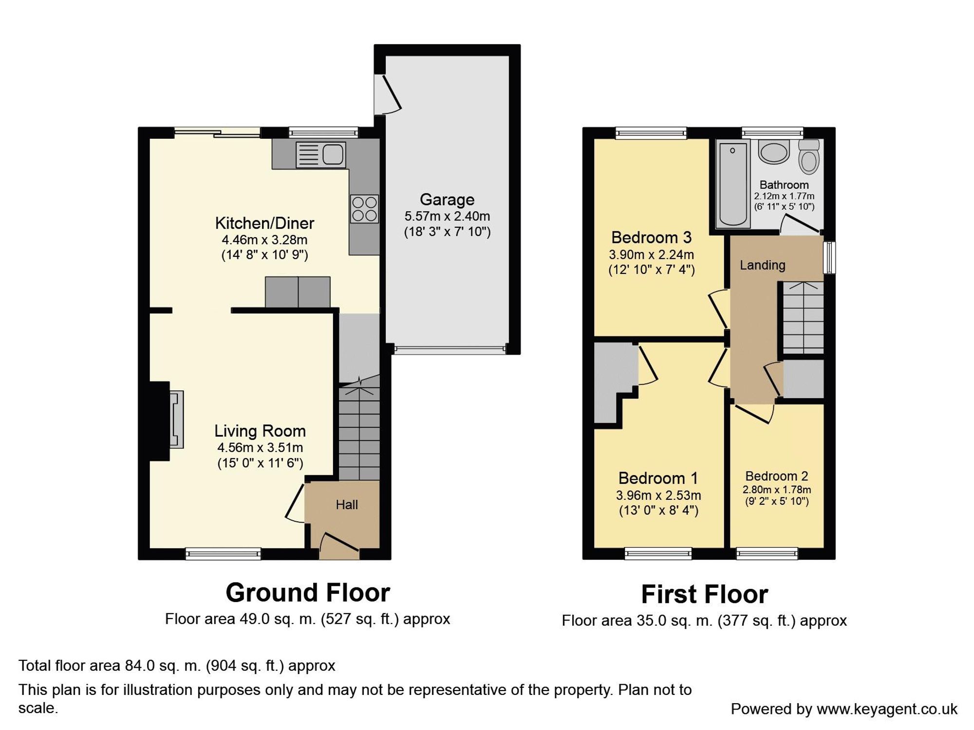8 Greenbank Close, Truro floorplan