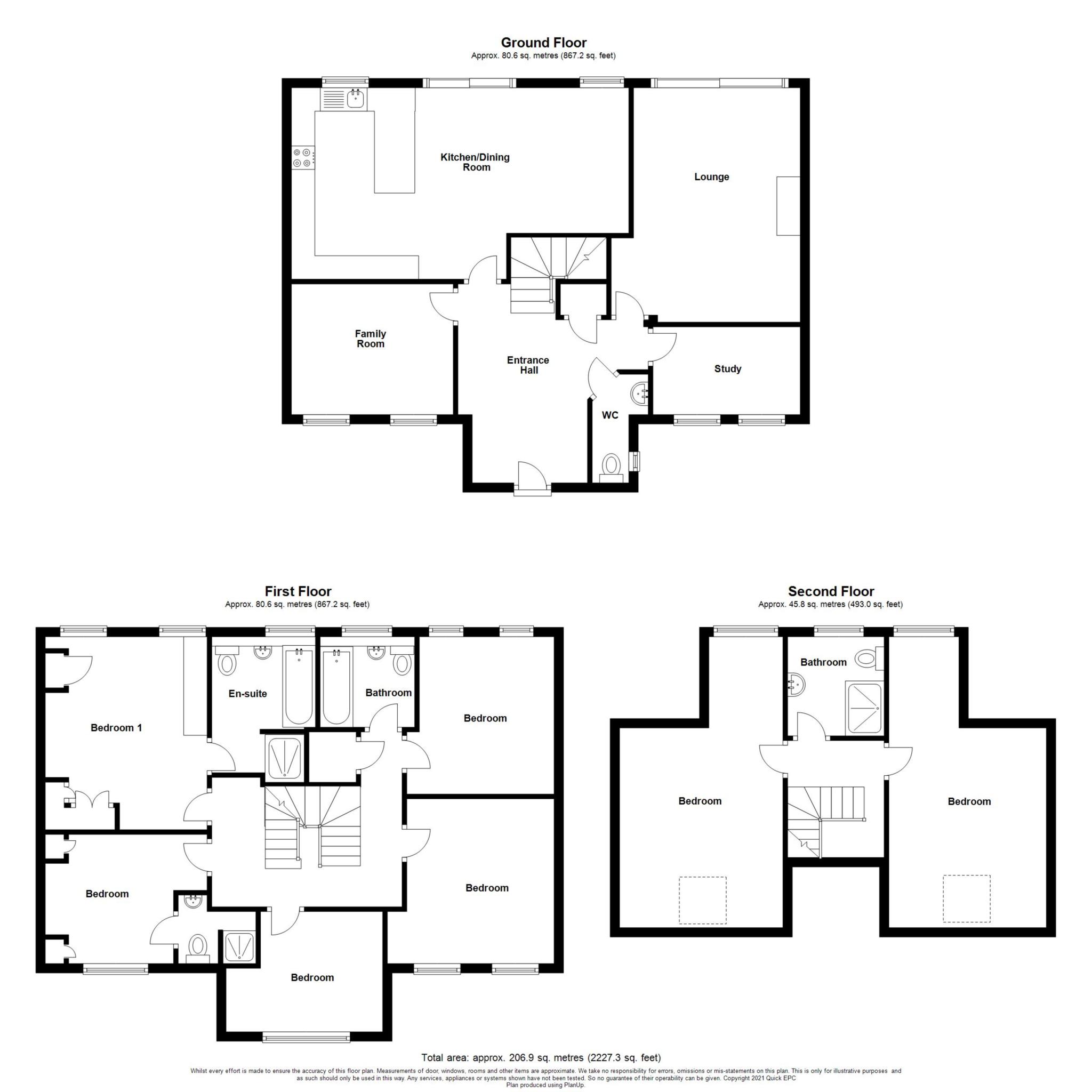 26, Monument Chase, Bordon floorplan