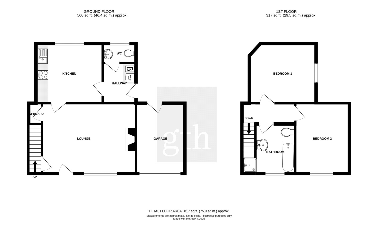 Grove Cottage,, Bristol Road, Axbridge floorplan