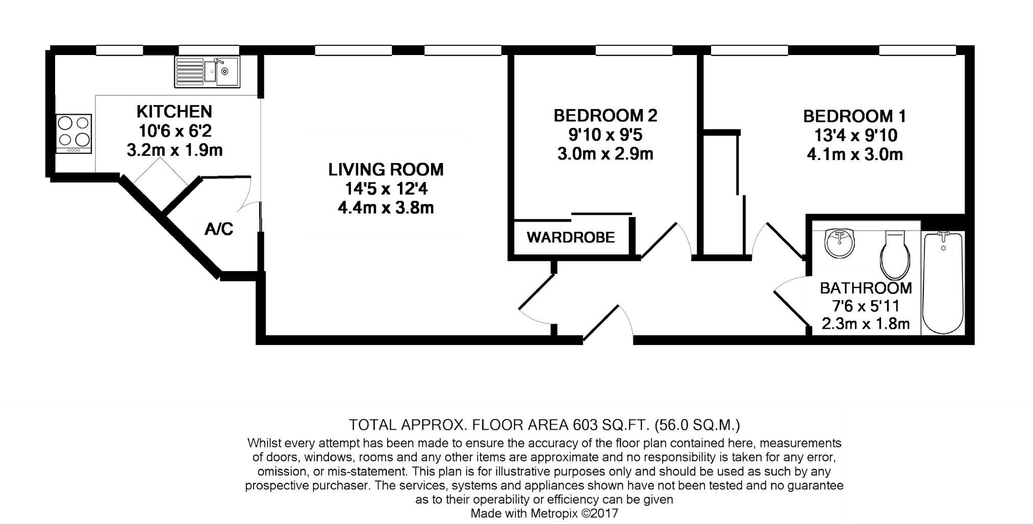 2 Bedrooms Flat for sale in 16 Queens Buildings, 55, Queen Street, City Centre S1