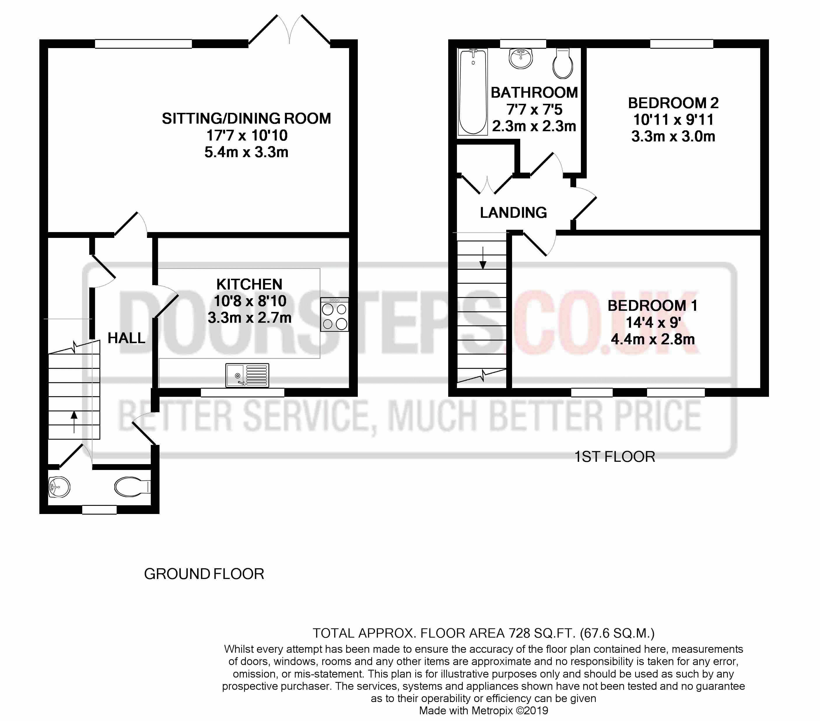 2 Bedrooms Terraced house for sale in Birch Drive, Bradwell Village, Burford OX18