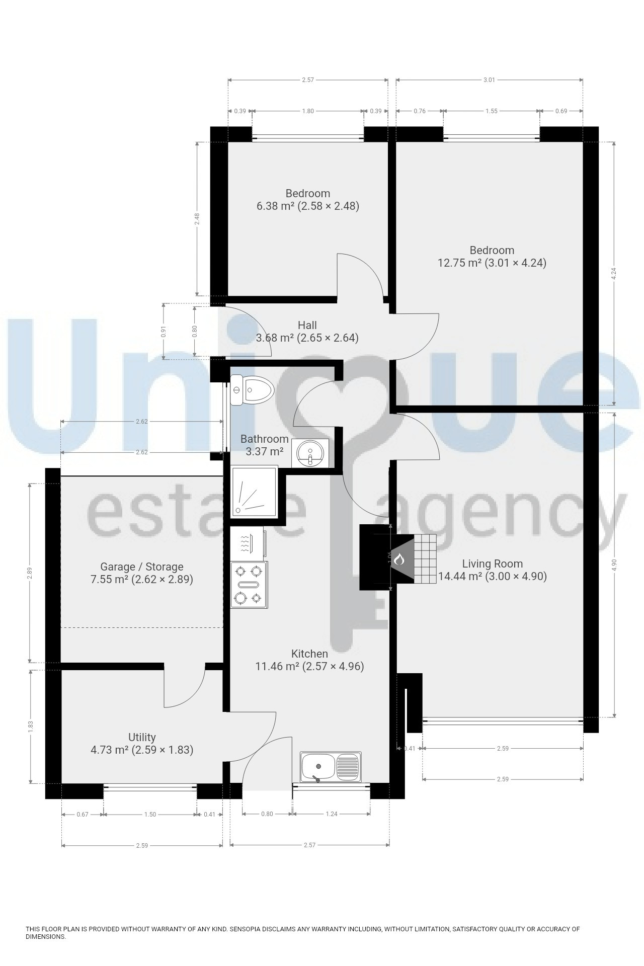 10, Trunnah Gardens, Thornton-Cleveleys floorplan