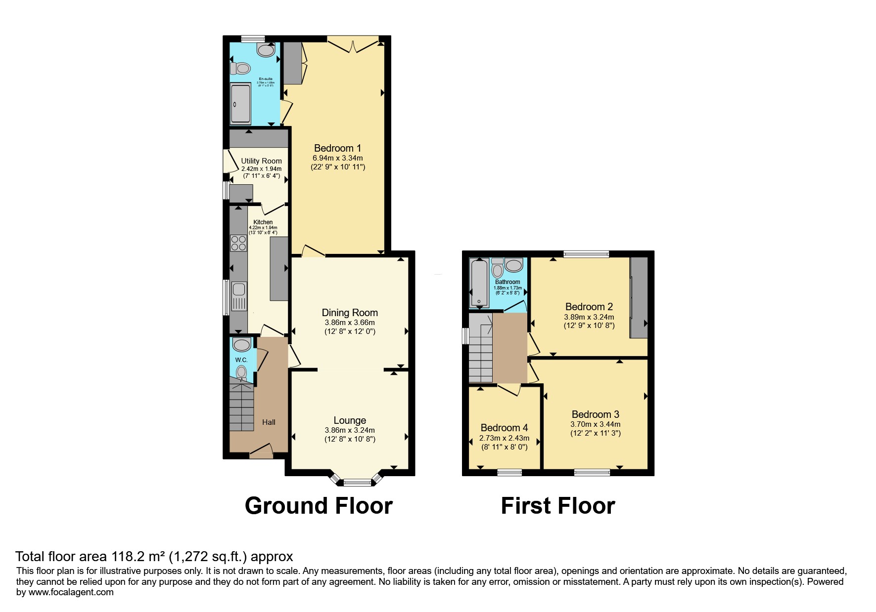 221, Boultham Park Road, Lincoln floorplan
