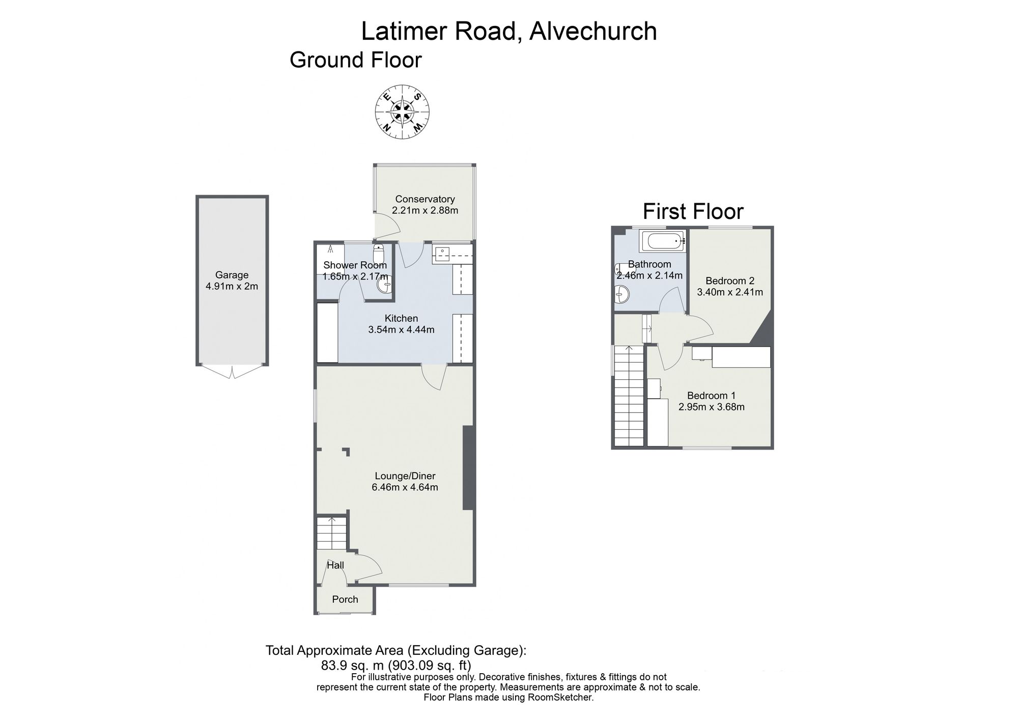 24 Latimer Road, Birmingham floorplan