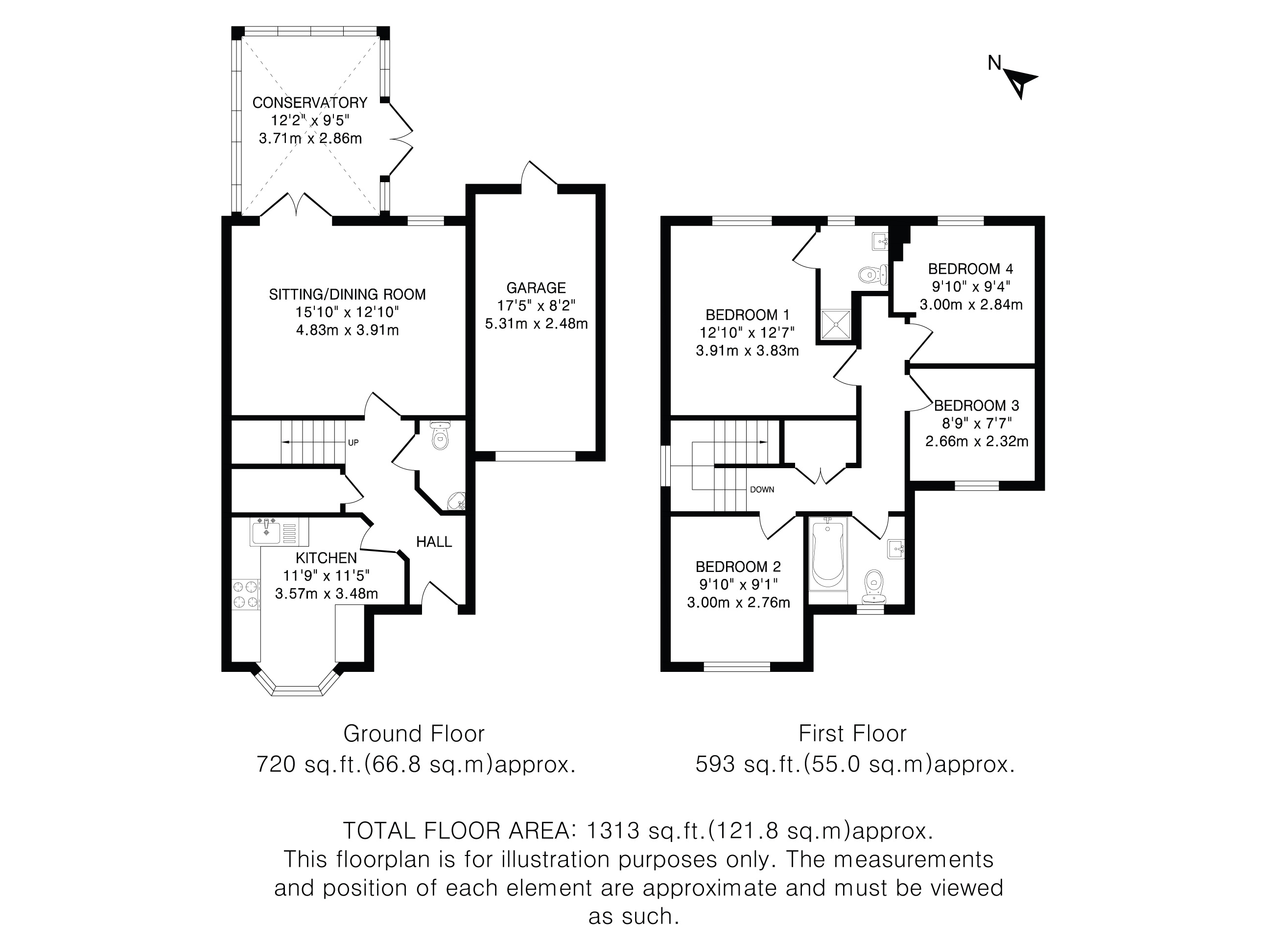 44, Langstone Ley, Hertfordshire floorplan
