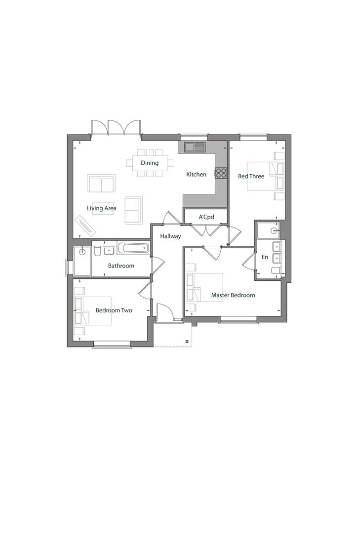 The Green, Hadleigh, Ipswich IP7, 3 bedroom detached bungalow for sale