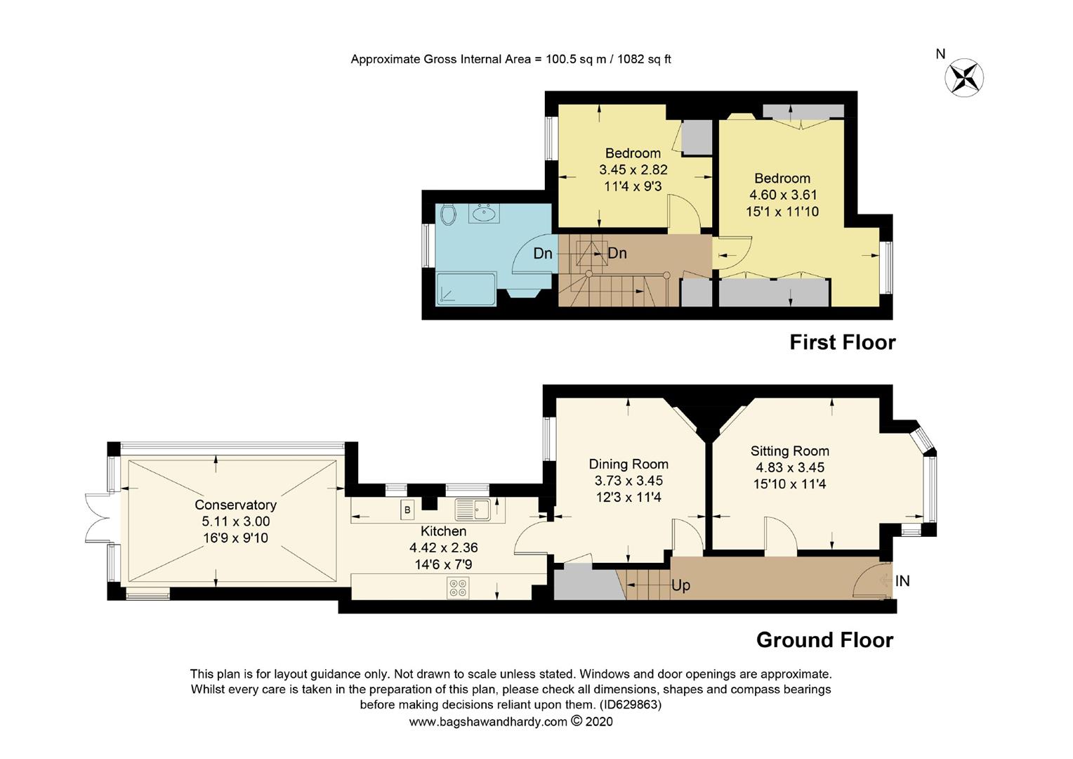 4, Brook Hill, Old Oxted floorplan