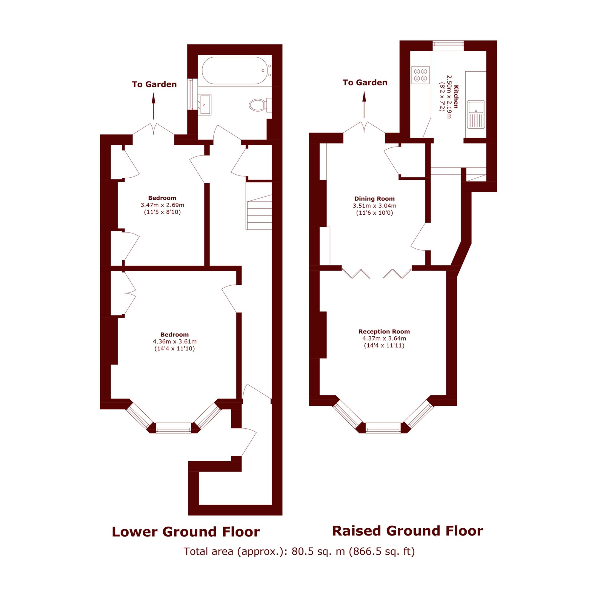 28A, Bellefields Road, London floorplan
