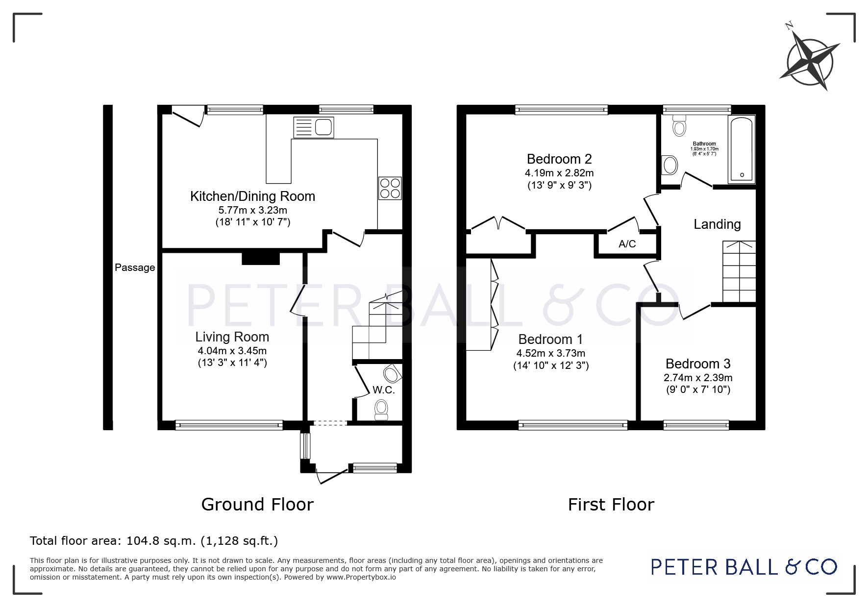 30, Ladysmith Road, Gloucestershire floorplan