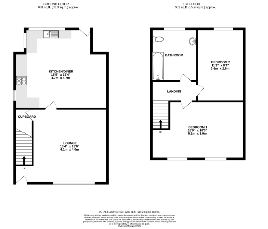 18, The Crescent, Gainsborough floorplan