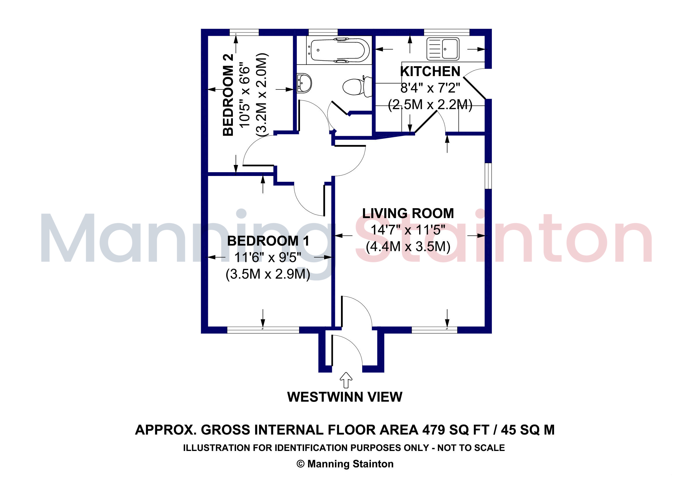 16, Westwinn View, West Yorkshire floorplan