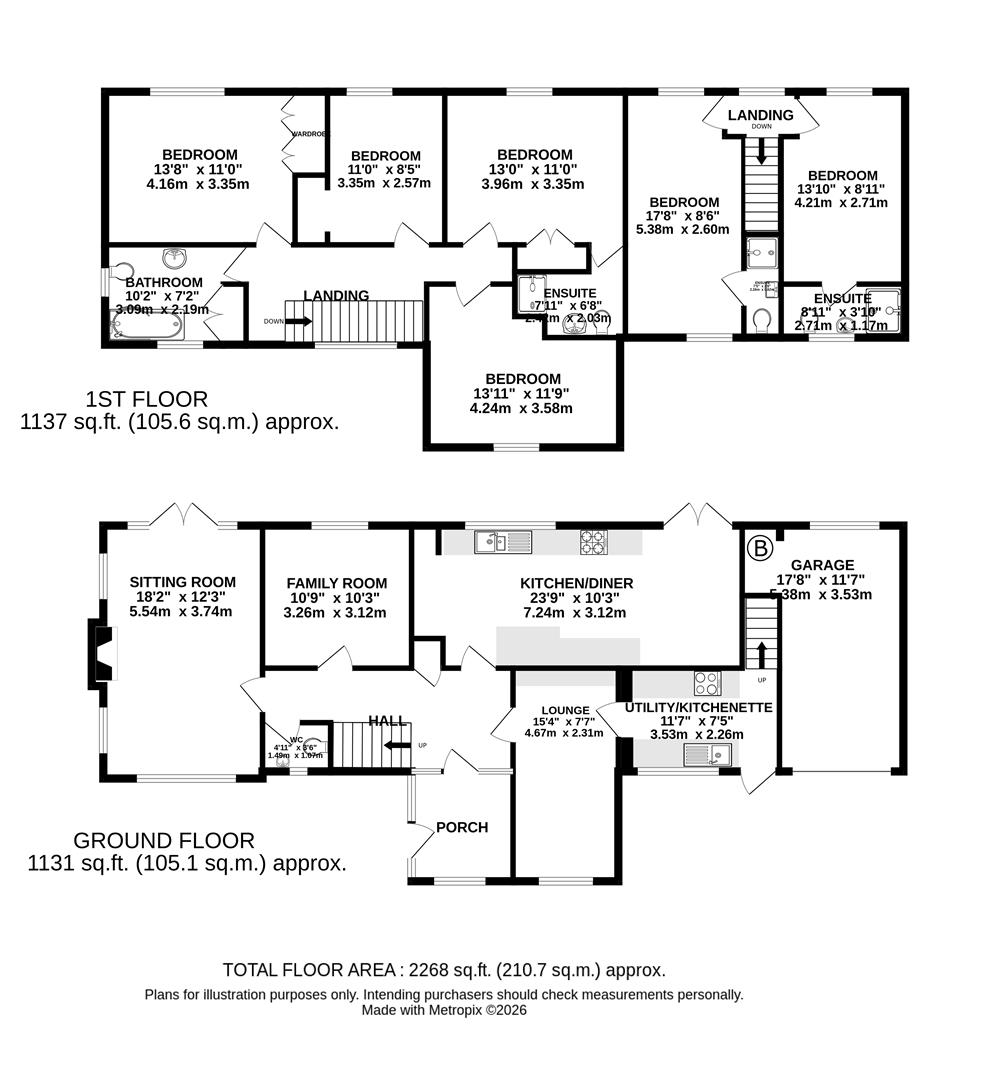26, Lucastes Lane, Haywards Heath floorplan