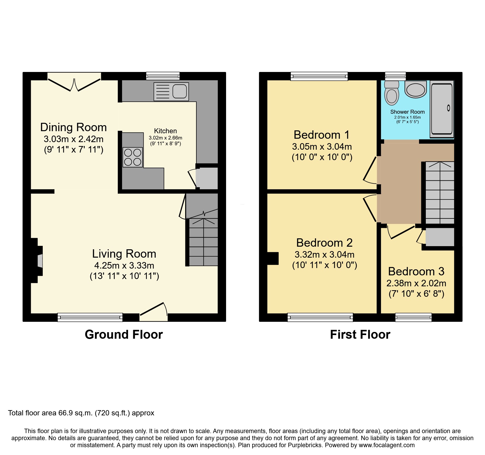 8, Boscarnek, Hayle floorplan