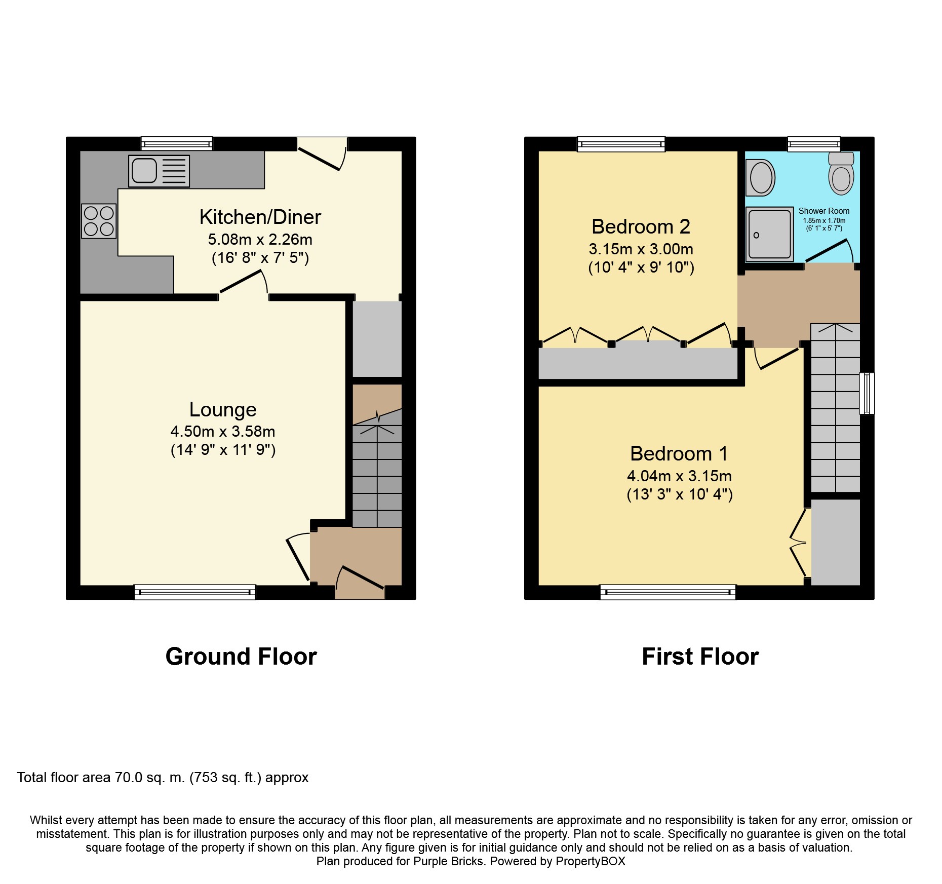 2 Bedrooms Semi-detached house for sale in Queens Gardens, East Calder EH53