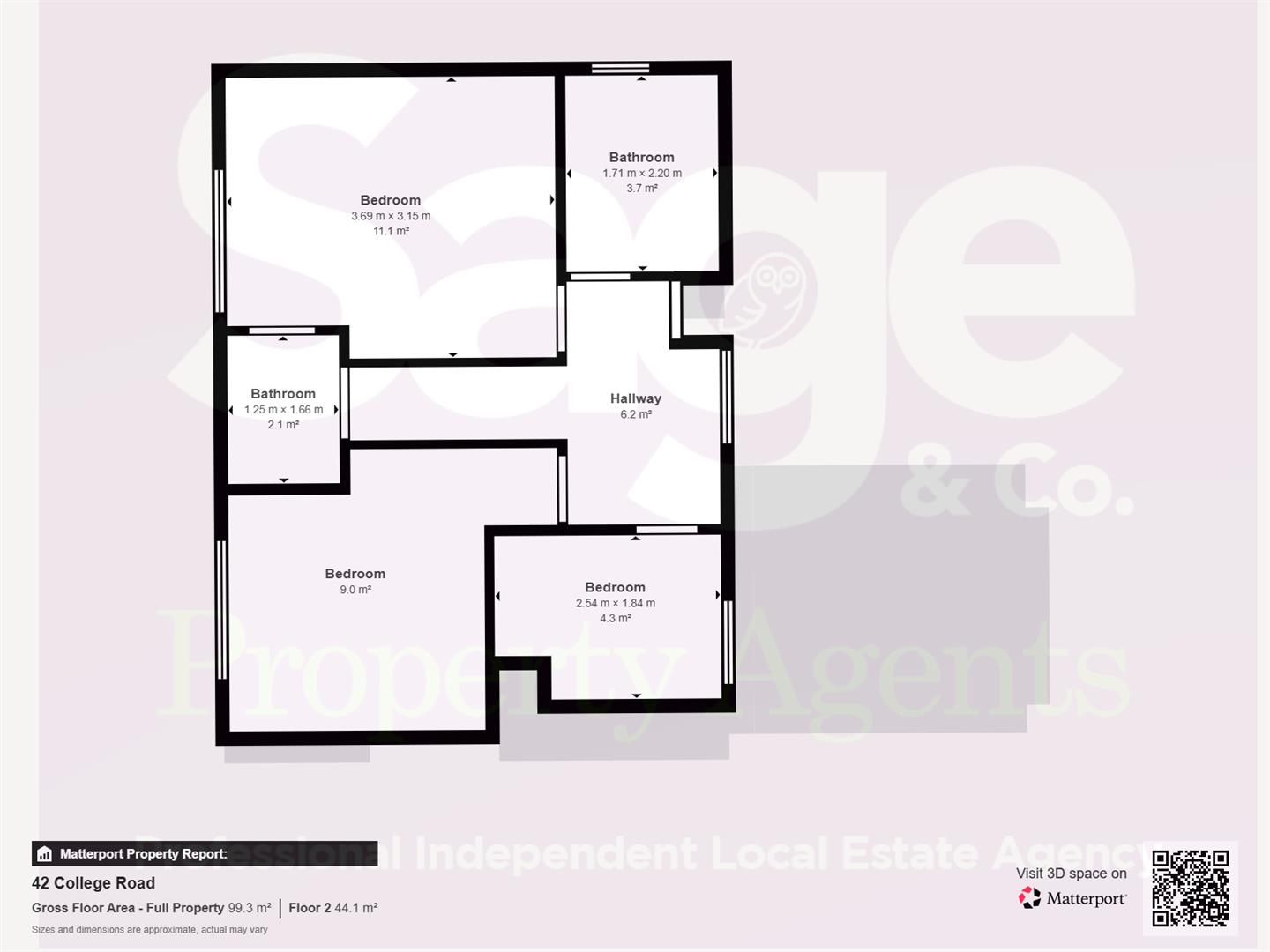 42, College Road, Pontypool floorplan