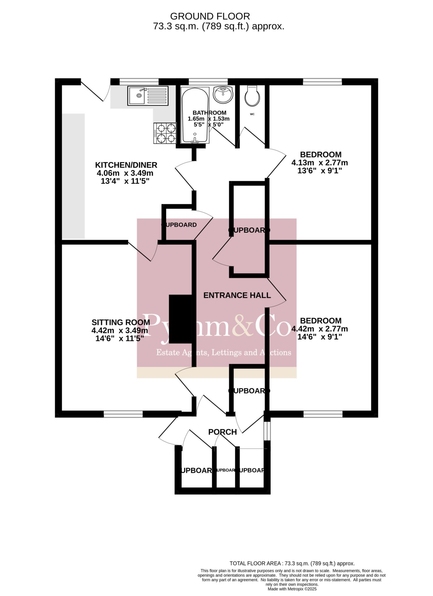118, Fakenham Road, Fakenham floorplan
