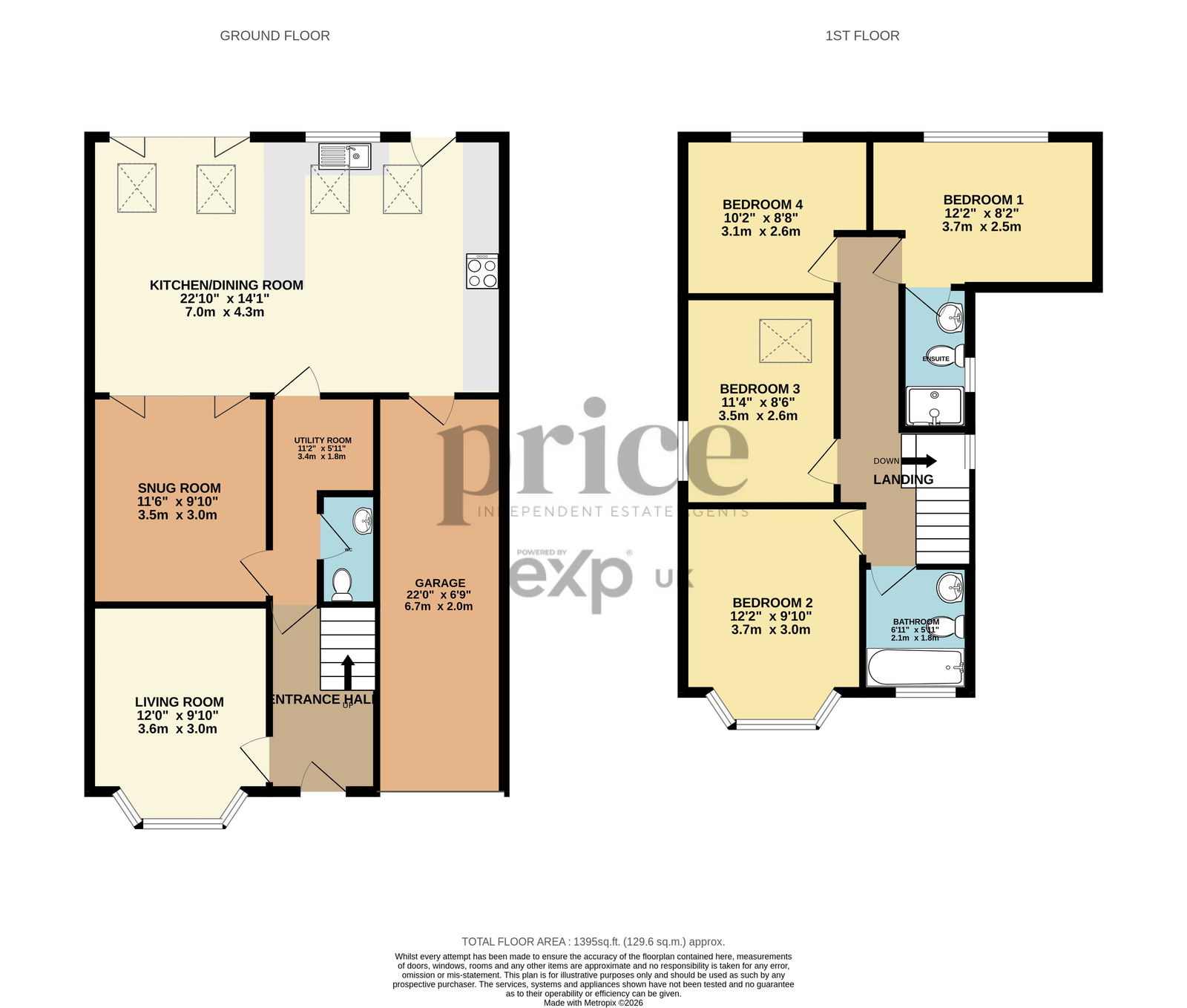 71, Anthea Drive, York floorplan