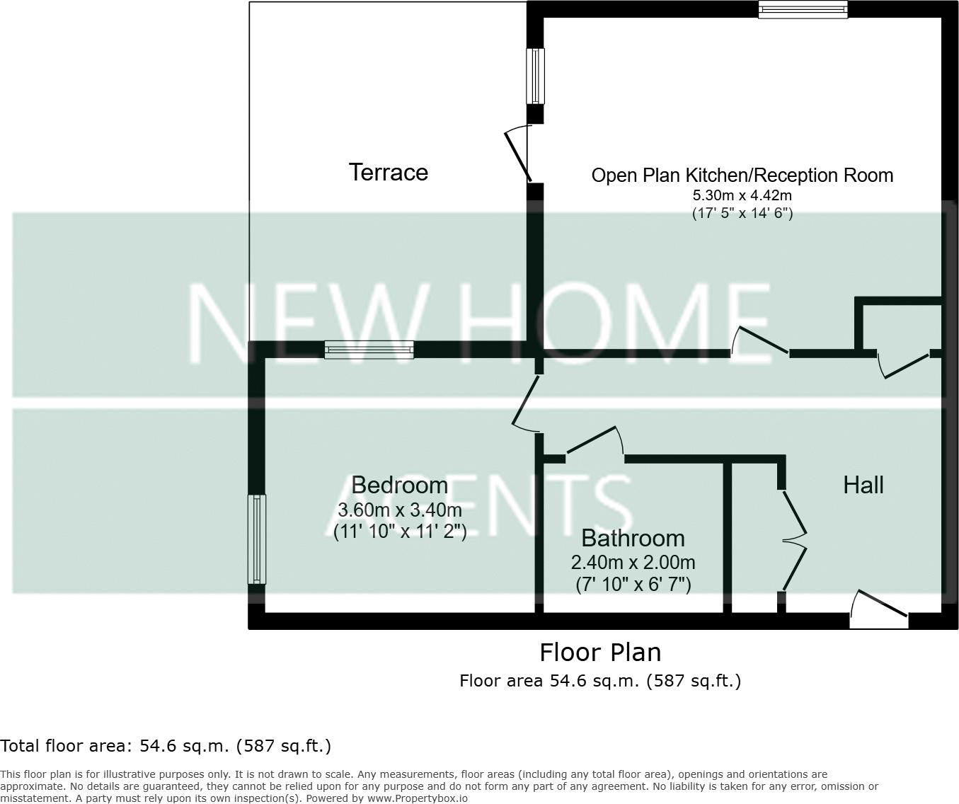 Flat 65, Crane Court, London floorplan