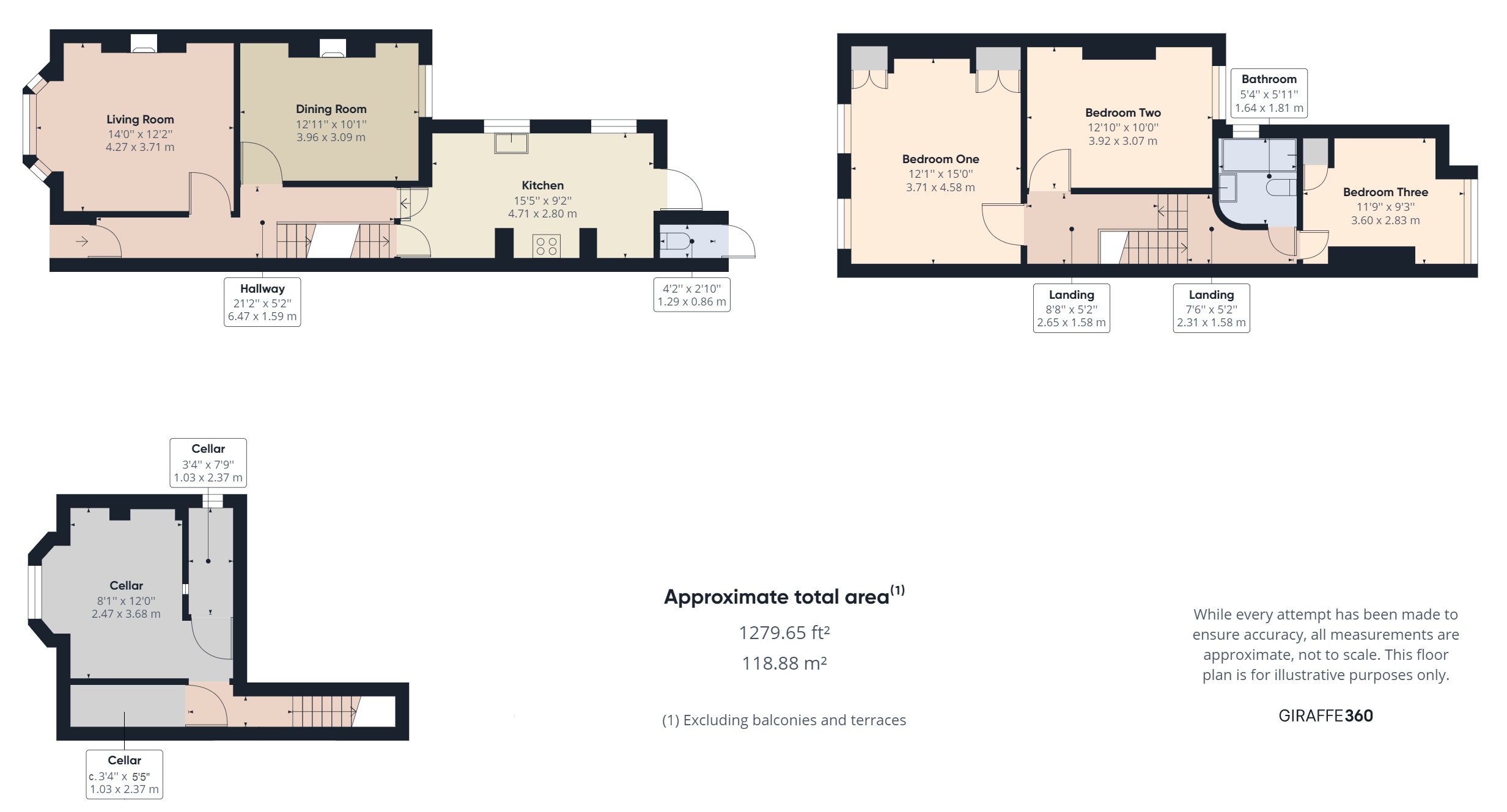 3, Winstonian Road, Cheltenham floorplan