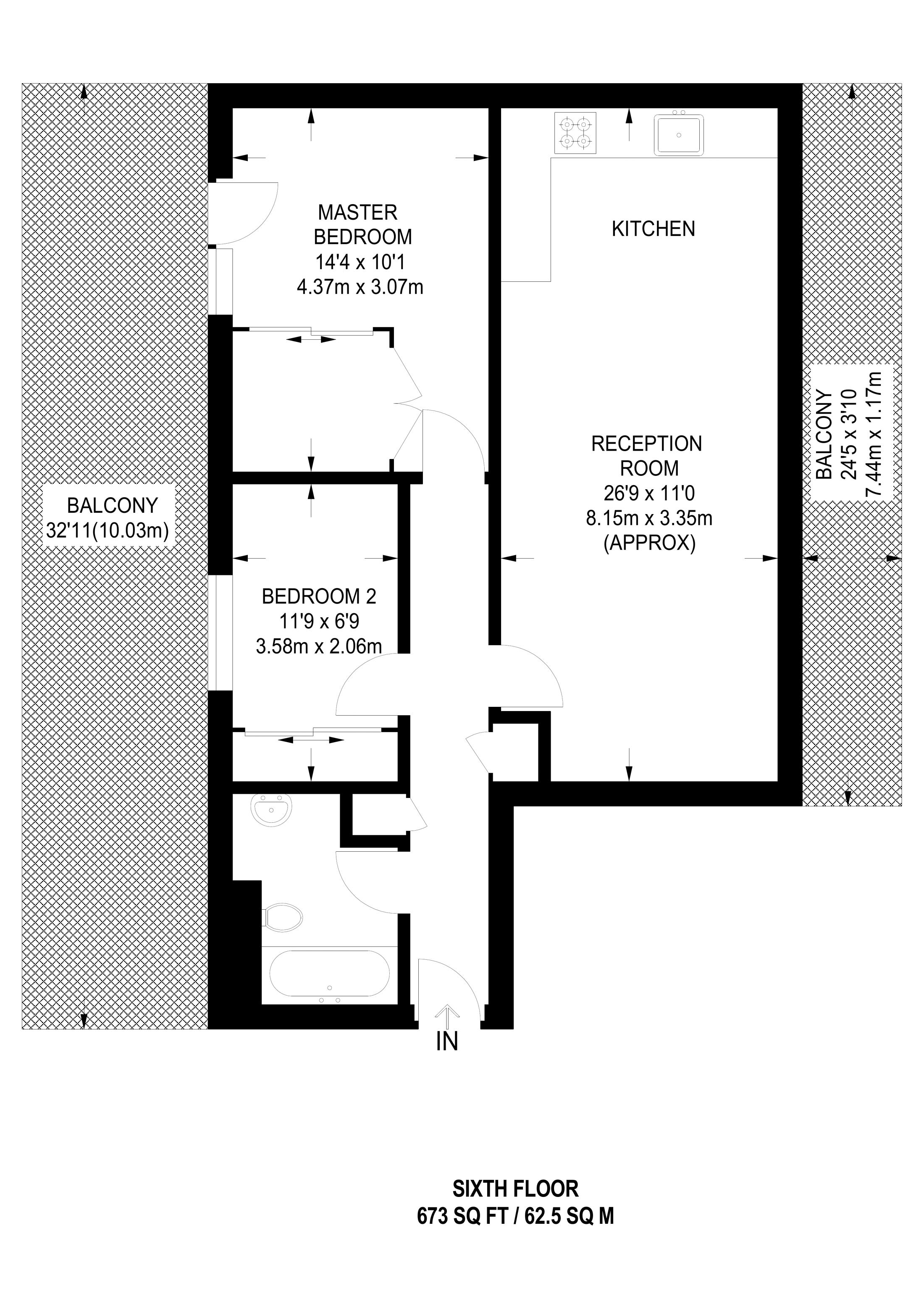 2 Bedrooms Flat for sale in Campania Building, Limehouse, London E1W