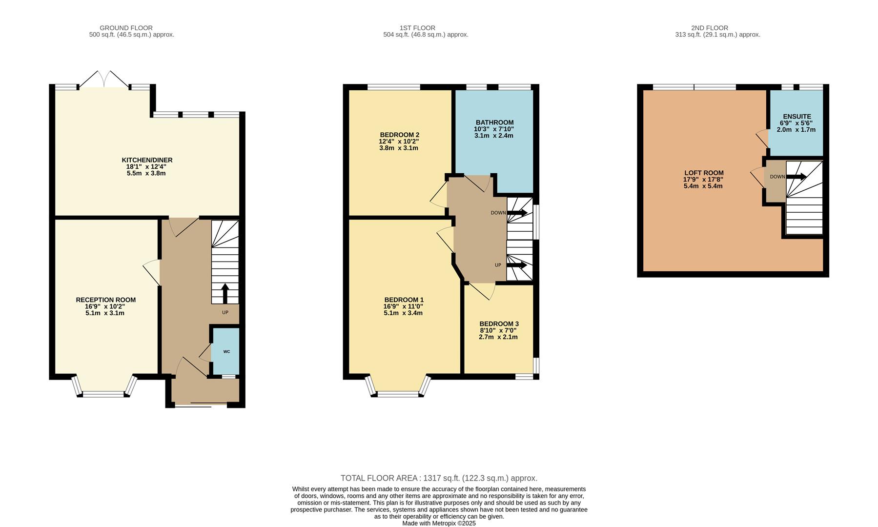 Priory Avenue, Chingford floorplan