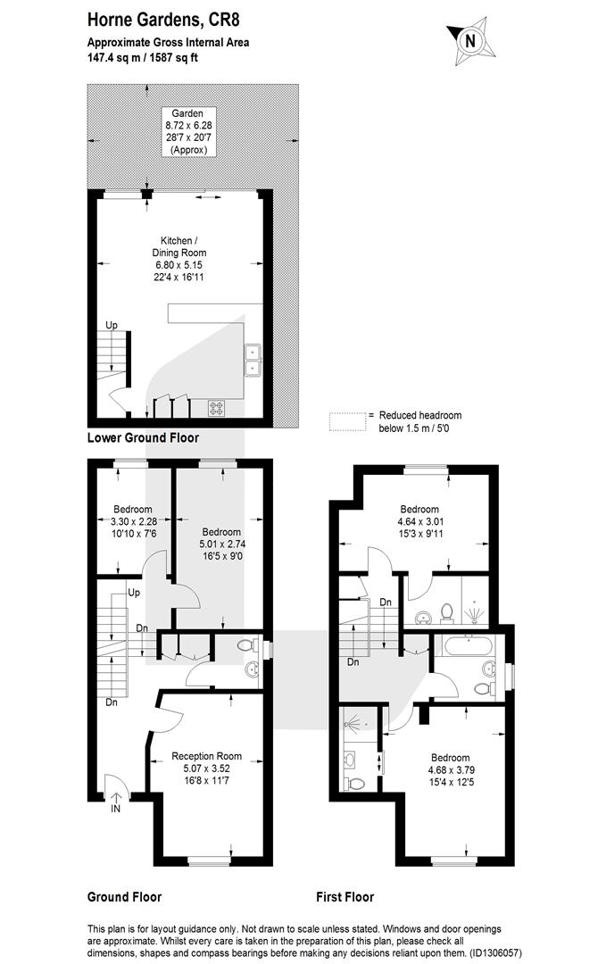 Plot 4, Horne Gardens, Purley floorplan