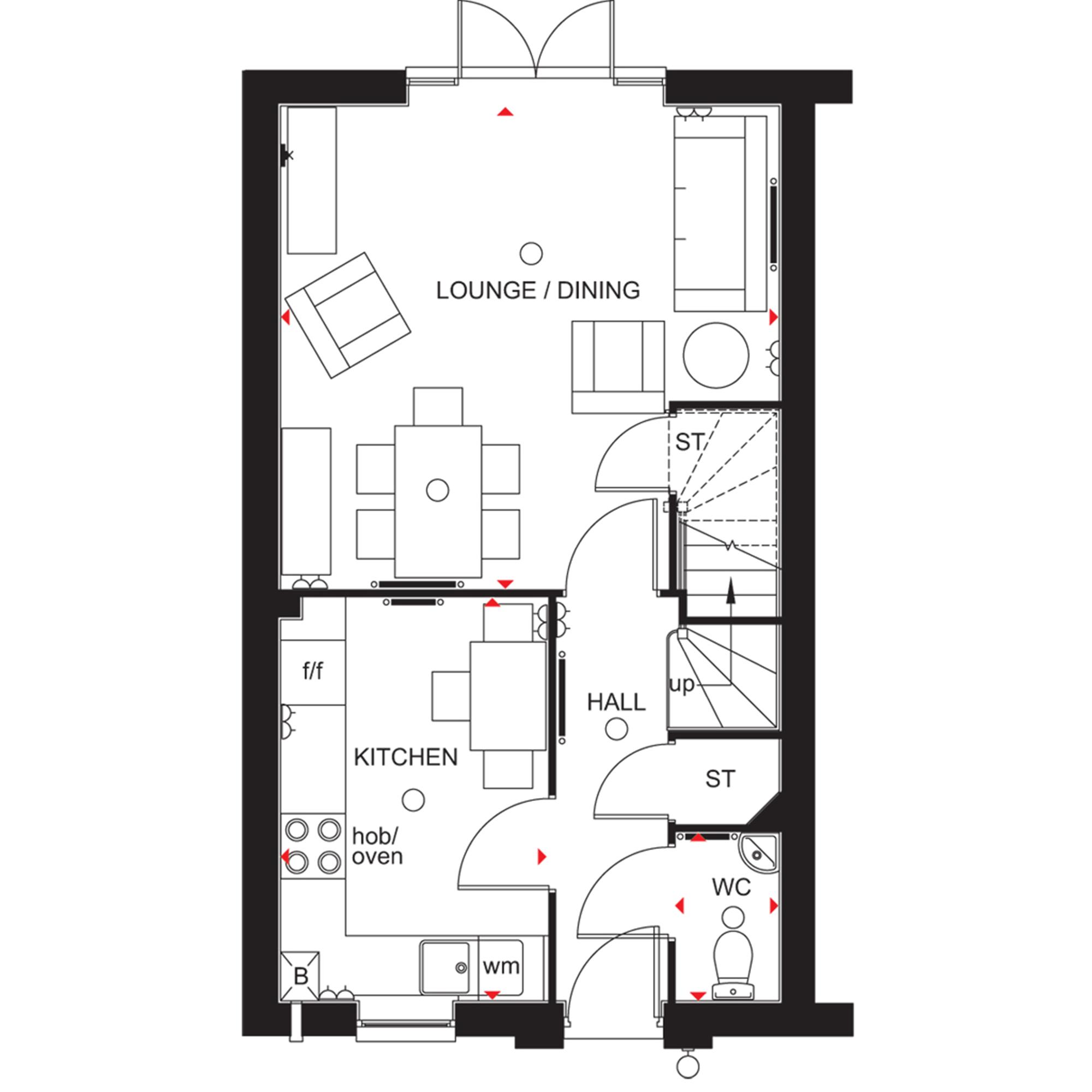 3 Bedrooms Semi-detached house for sale in 