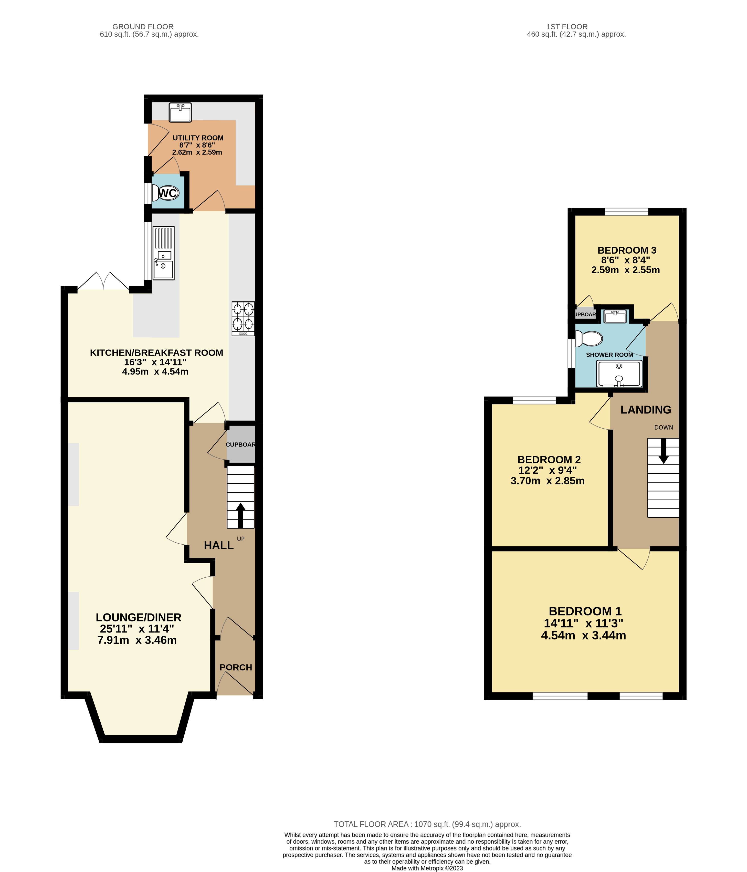 68, Lime Grove, Devon floorplan