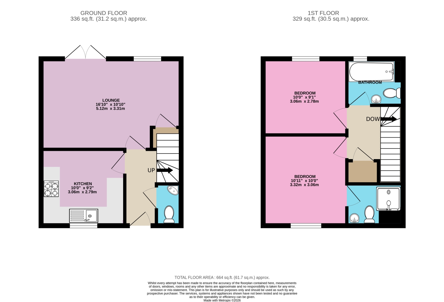 14, Winchcombe Gardens, Cirencester floorplan