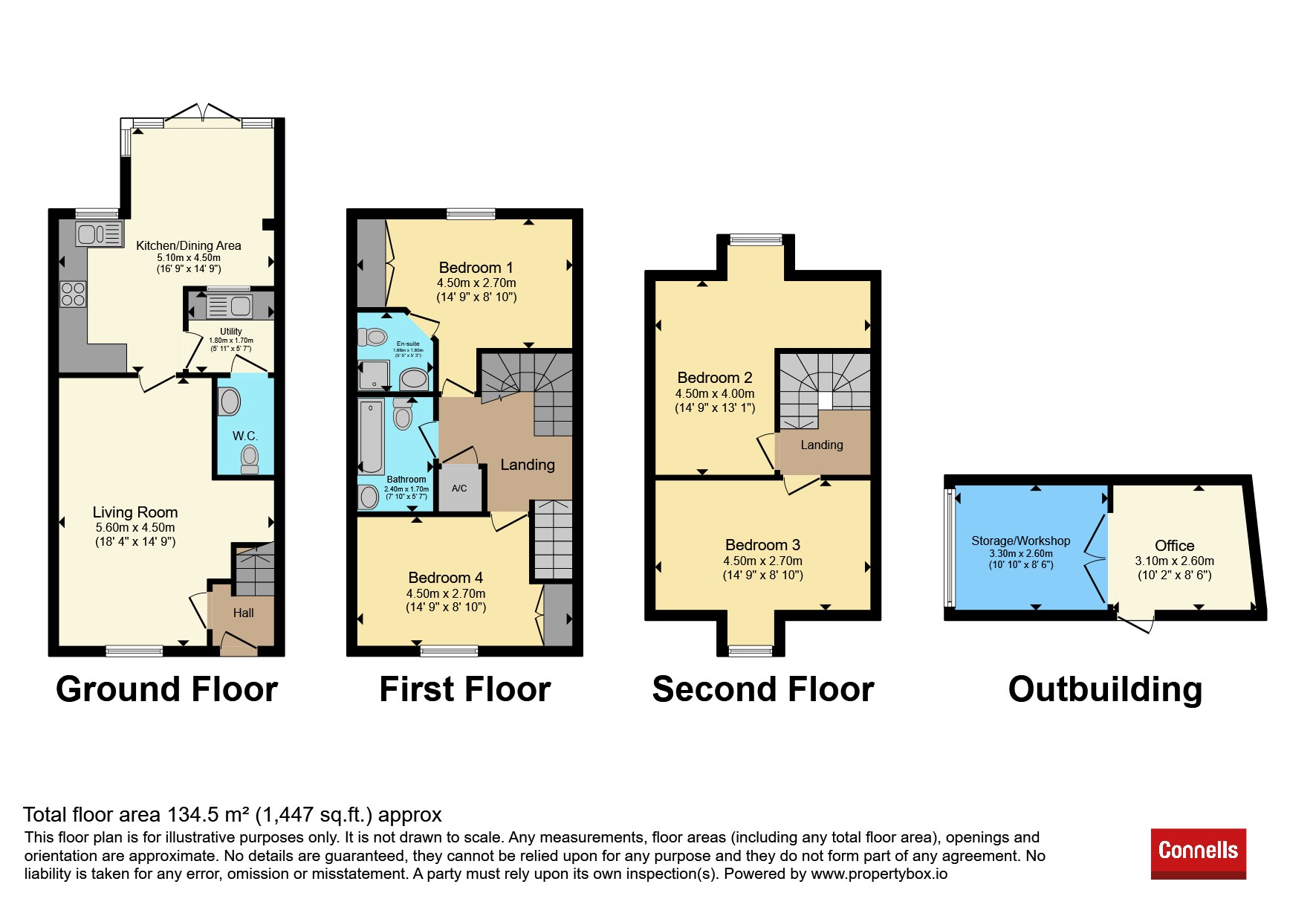 41, Ermine Street North, Cambridge floorplan