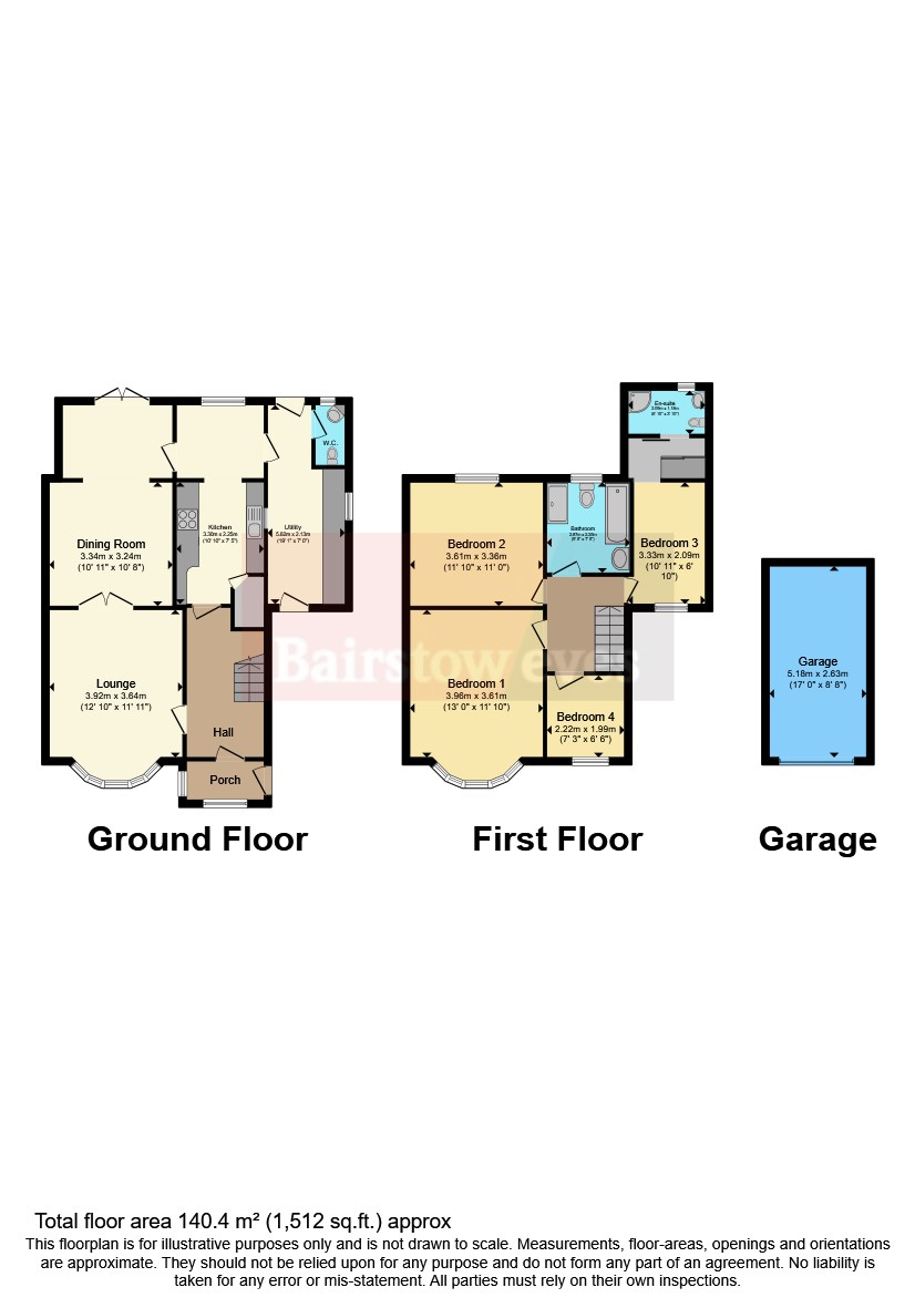 152, Skegby Lane, Nottinghamshire floorplan